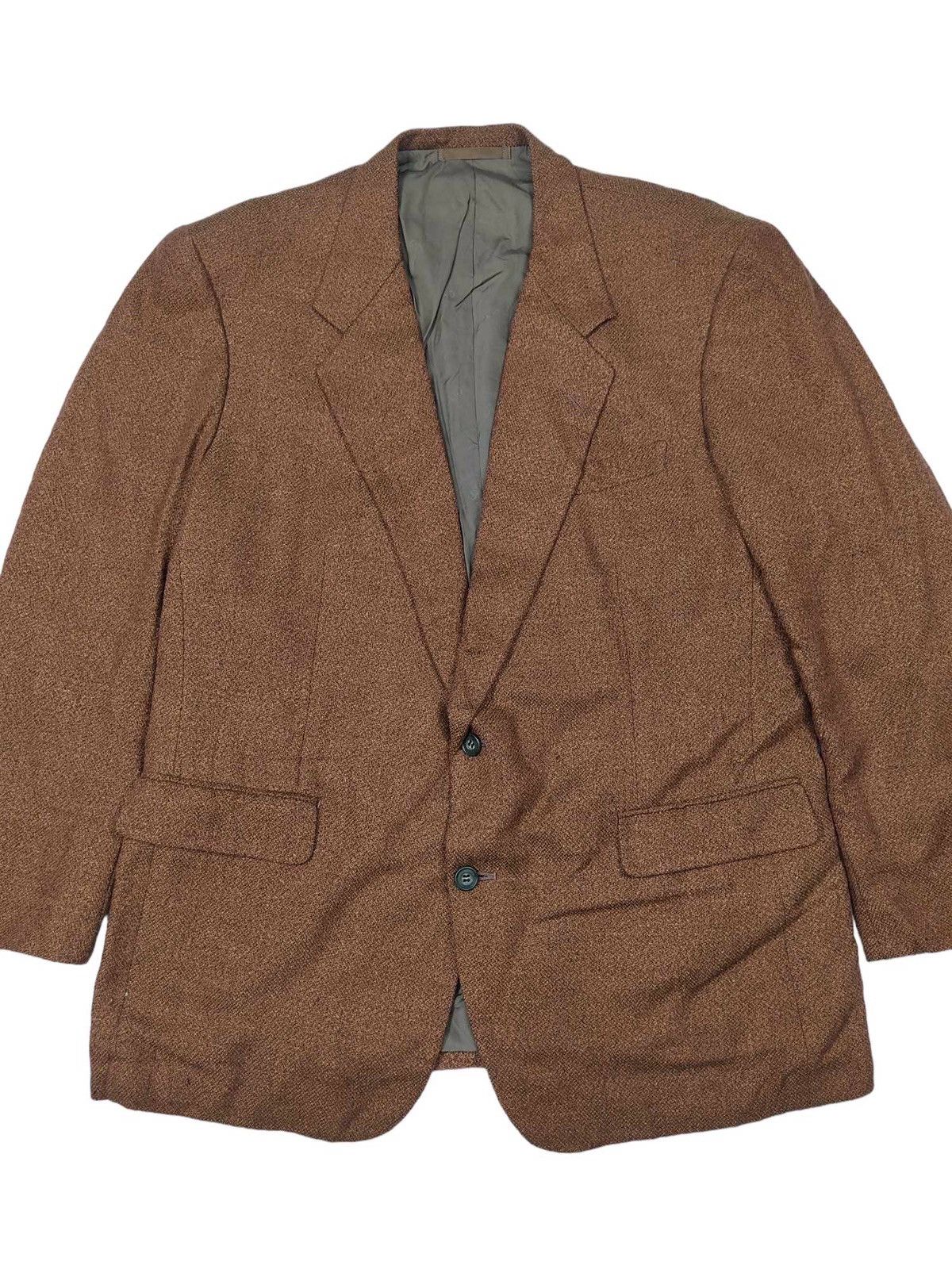 Christian Dior Monsieur × Vintage Vintage Christian Dior Monsieur Wool Tailored Jacket Size 38L - 2 Thumbnail