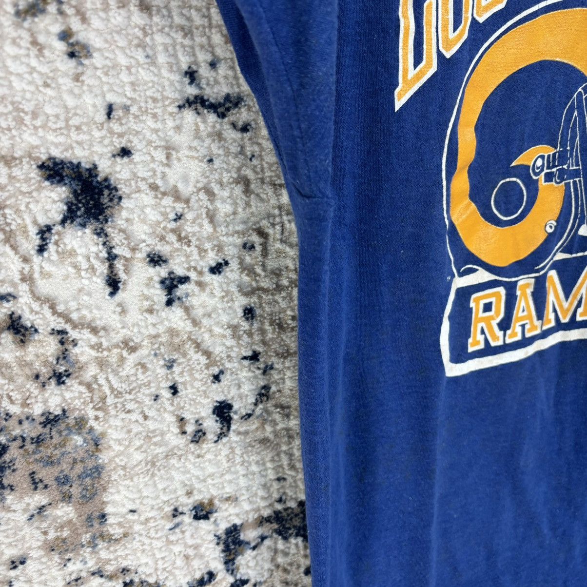 NFL × Vintage Vintage 80s LOS ANGELES RAMS T-shirt Size US S / EU 44-46 / 1 - 8 Thumbnail
