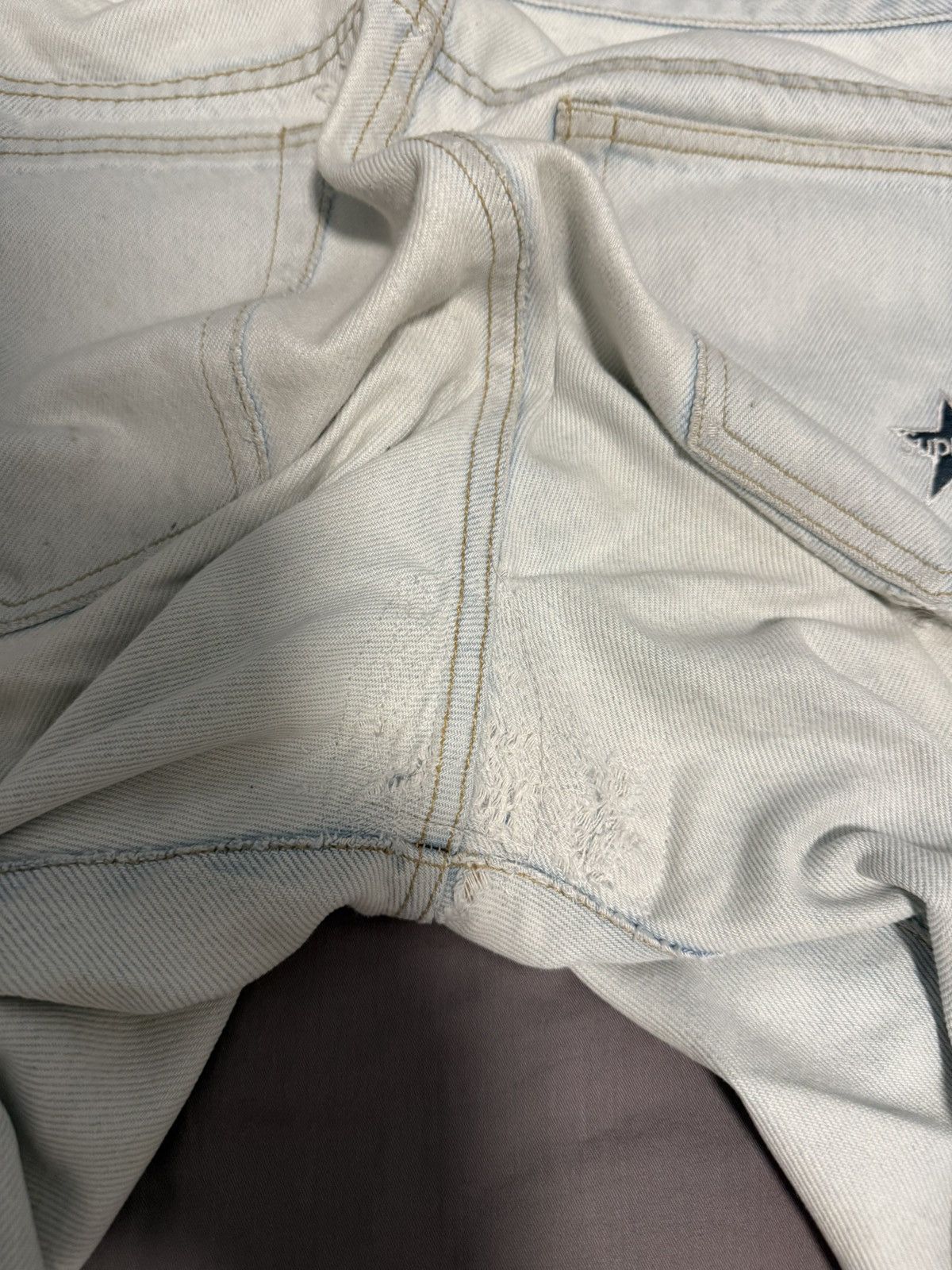 Supreme Supreme Regular Jeans Washed Blue 32 Size US 32 / EU 48 - 8 Thumbnail