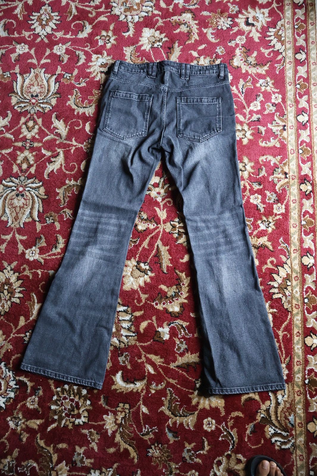 Other Black Slightly Flared Vintage Jeans Size US 32 / EU 48 - 2 Thumbnail