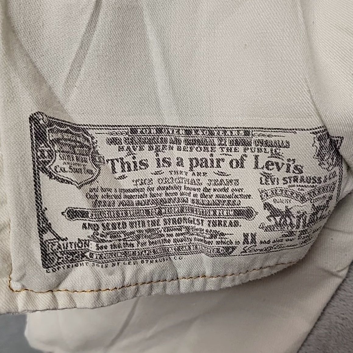 Levi's VTG Levis 501 Jorts 32x Faded Blue Denim Booty Biker Short Shorts Daisy Duke Denim Cotton Jeans Women 32 Size 24" / US 00 / IT 34 - 5 Thumbnail