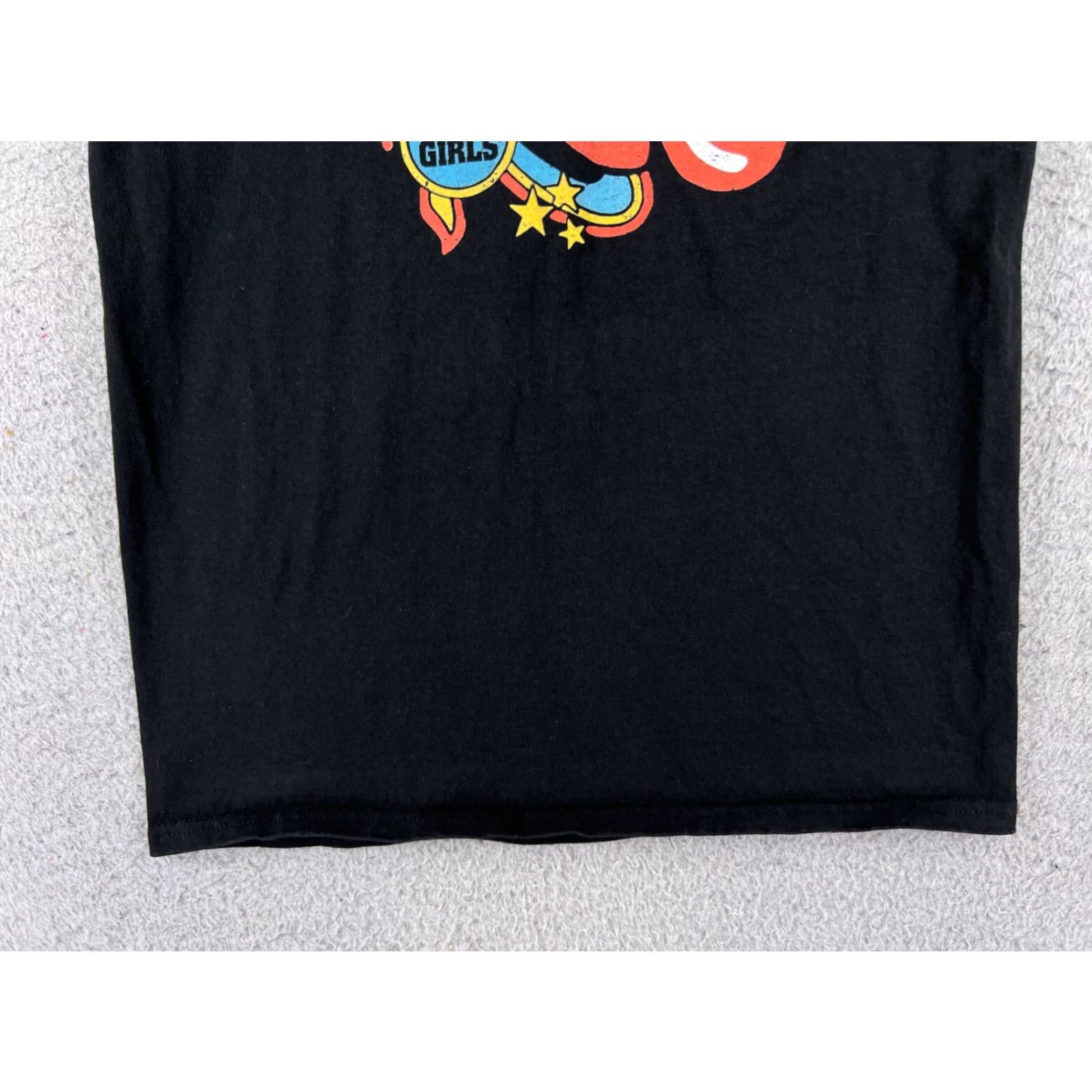 SOMET VINTAGE The Rolling Stones Shirt Womens Small Black Short Sleeve Cotton Some Girls Size S / US 4 / IT 40 - 5 Thumbnail