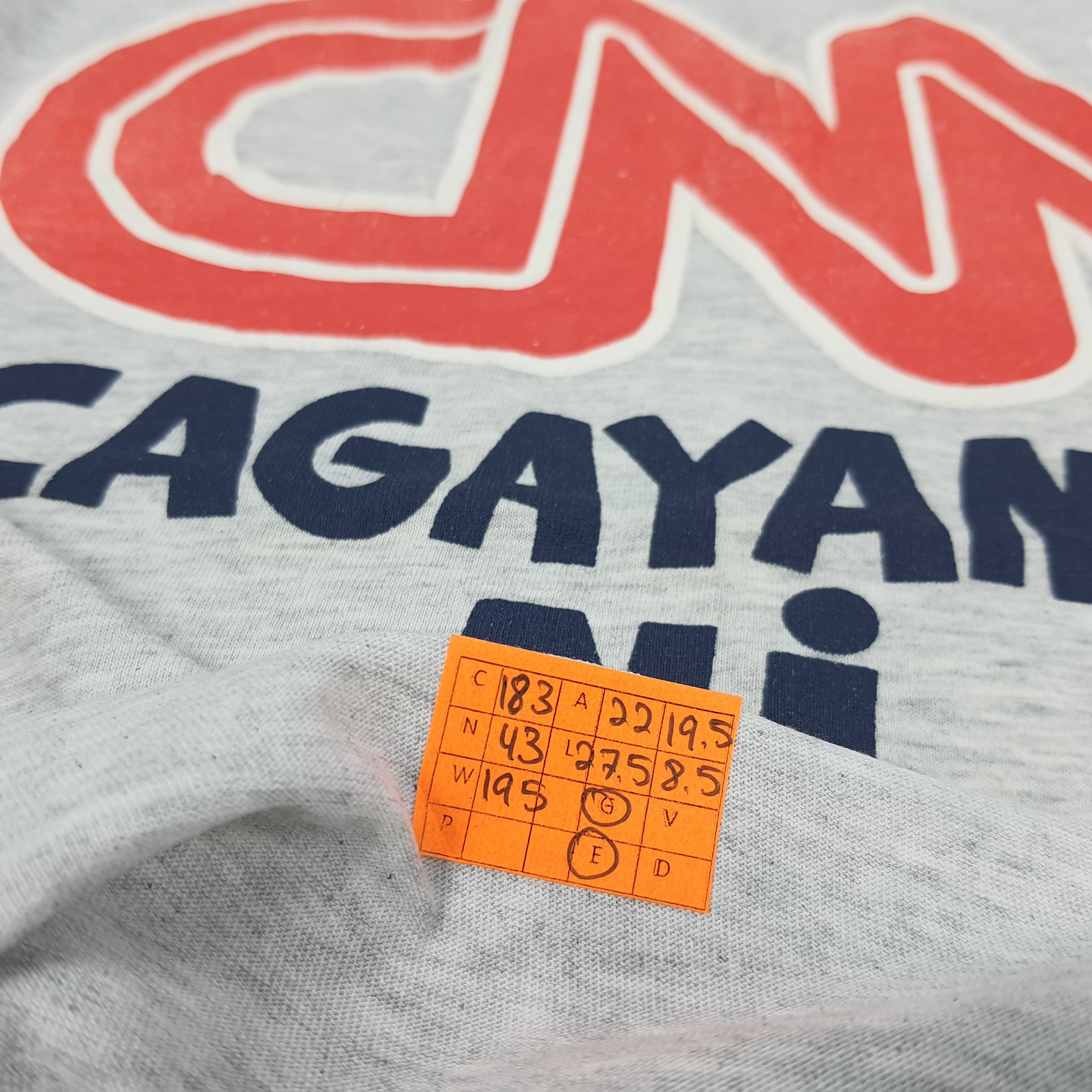 Vintage Vintage Bisaya CNN Cagayanon Ni Noy Tshirt Size US L / EU 52-54 / 3 - 5 Thumbnail