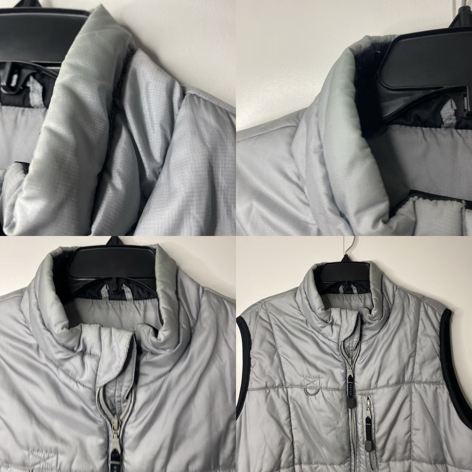 Eddie Bauer Eddie Bauer Ebtek Primaloft Puffer Vest Full Zip Women L Gray Insulated Gorpcore Vest Size L / US 10 / IT 46 - 8 Thumbnail