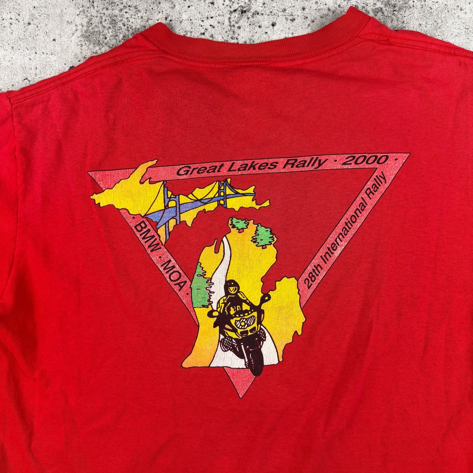 BMW × Delta Vintage BMW Motorcycle Shirt Great Lake Rally 2000 (M/L) Size US M / EU 48-50 / 2 - 1 Thumbnail