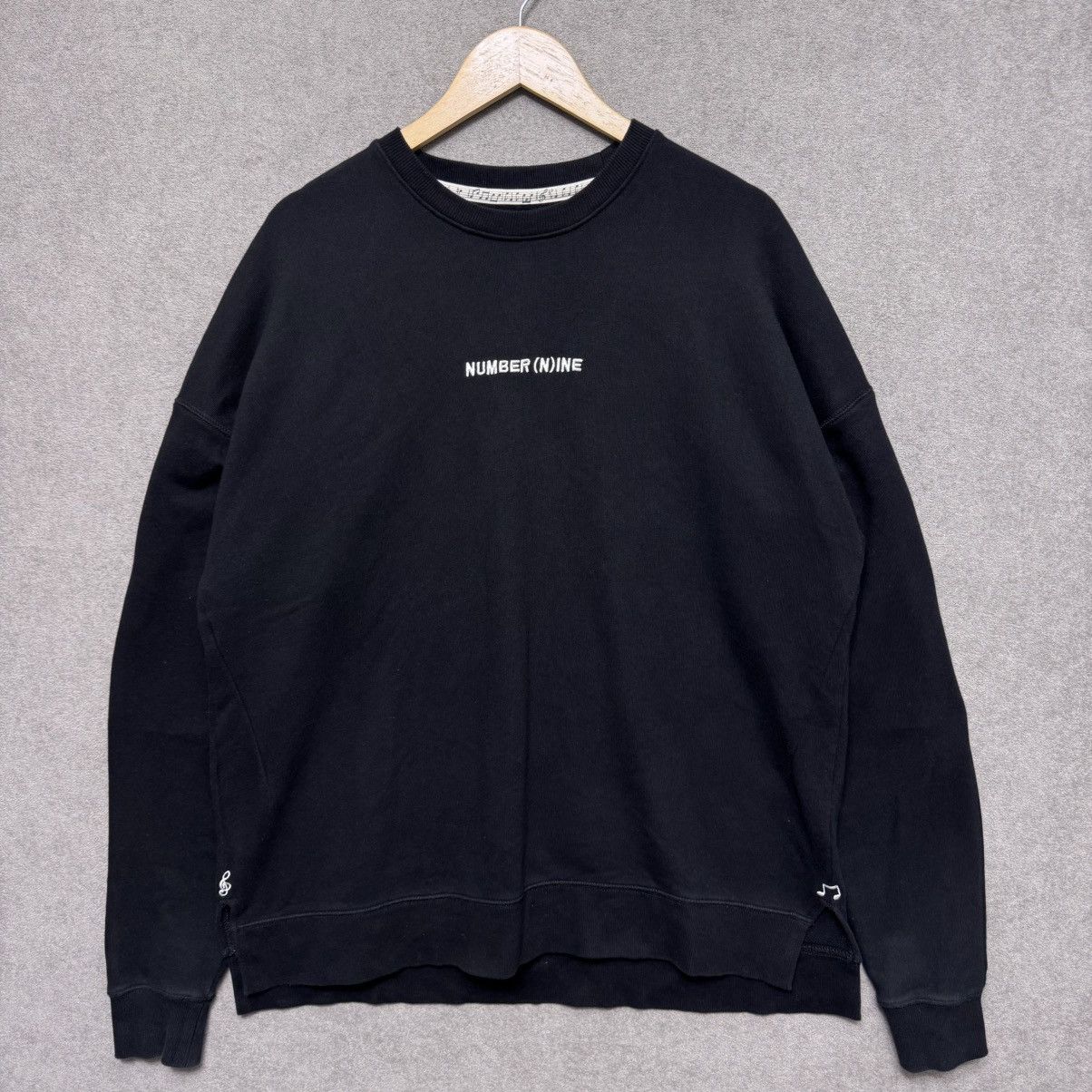 Number (N)ine Number (N)ine Spell Out Logo Sweatshirt Size US L / EU 52-54 / 3 - 2 Thumbnail
