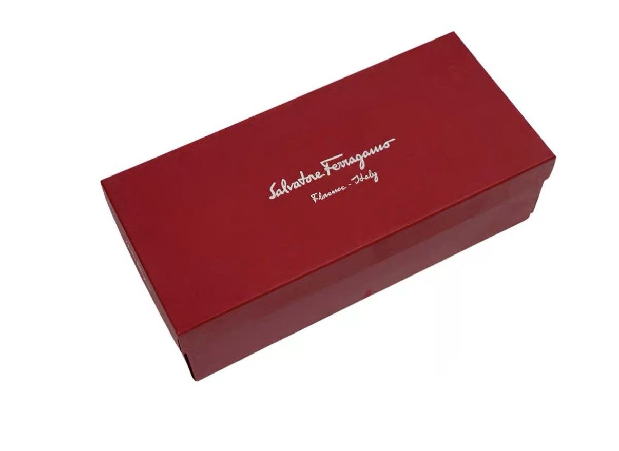 Salvatore Ferragamo Salvatore Ferragamo Gancini Leather Driving Loafers J31 Size US 5.5 / EU 38 - 7 Thumbnail