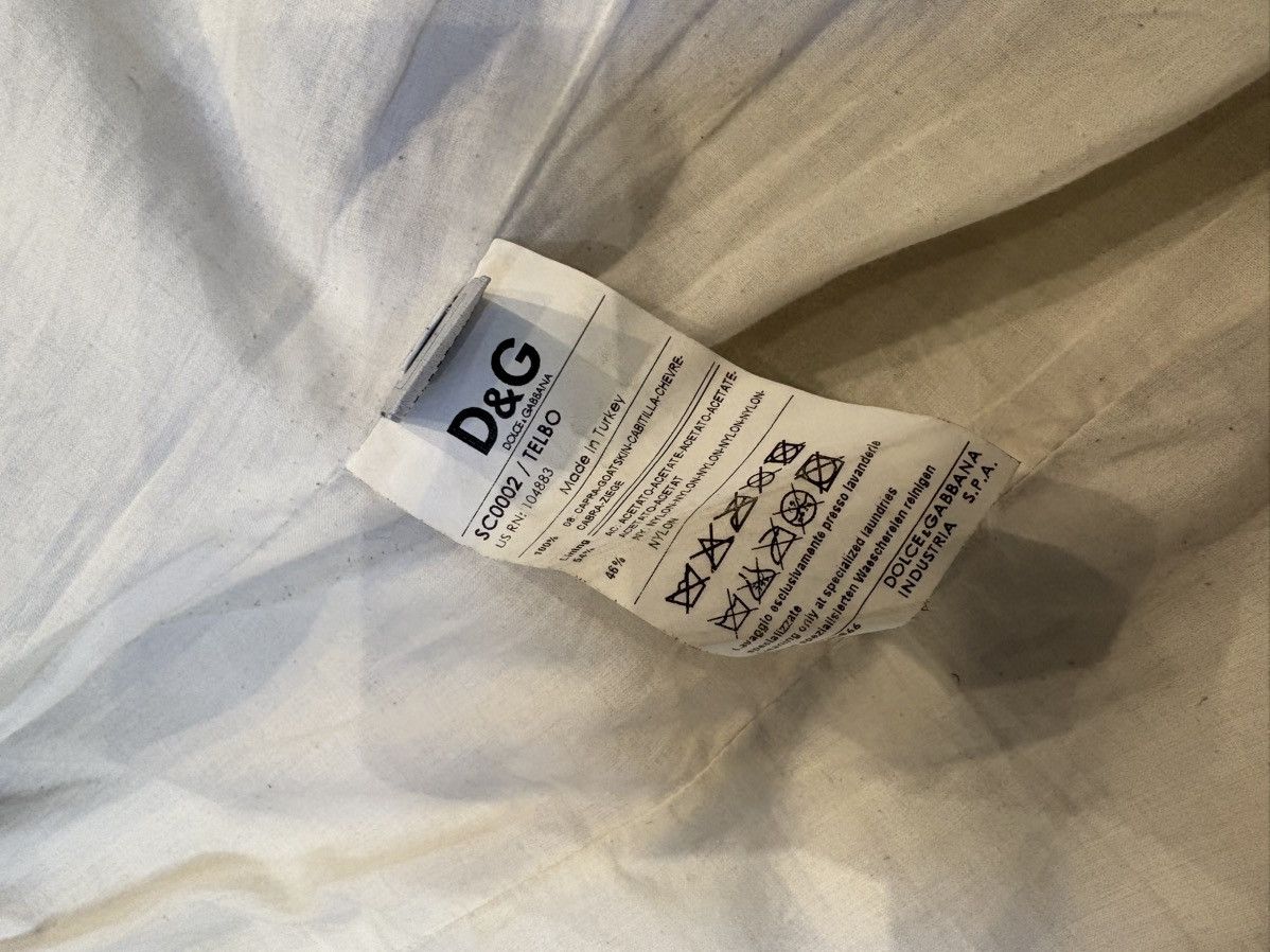 Dolce & Gabbana Dolce & Gabbana White Leather Coat SC0002/TELBO SZ 38 Size XS / US 0-2 / IT 36-38 - 10 Thumbnail