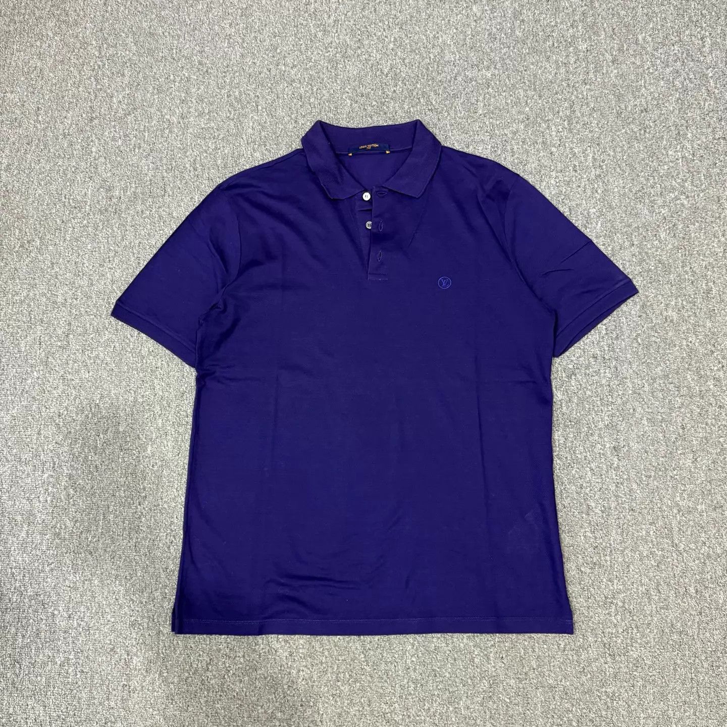 Louis Vuitton Blue Short-Sleeve Polo Shirt XL Size US XL / EU 56 / 4 - 1 Thumbnail