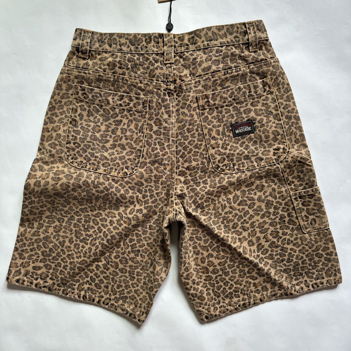 Stussy Stussy leopard cheetah denim work short jort SS26 30W Size US 30 / EU 46 - 3 Thumbnail