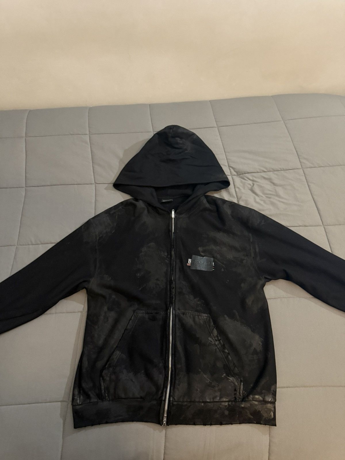 Balenciaga Balenciaga Gaffer Mud Hoodie Size US M / EU 48-50 / 2 - 1 Thumbnail