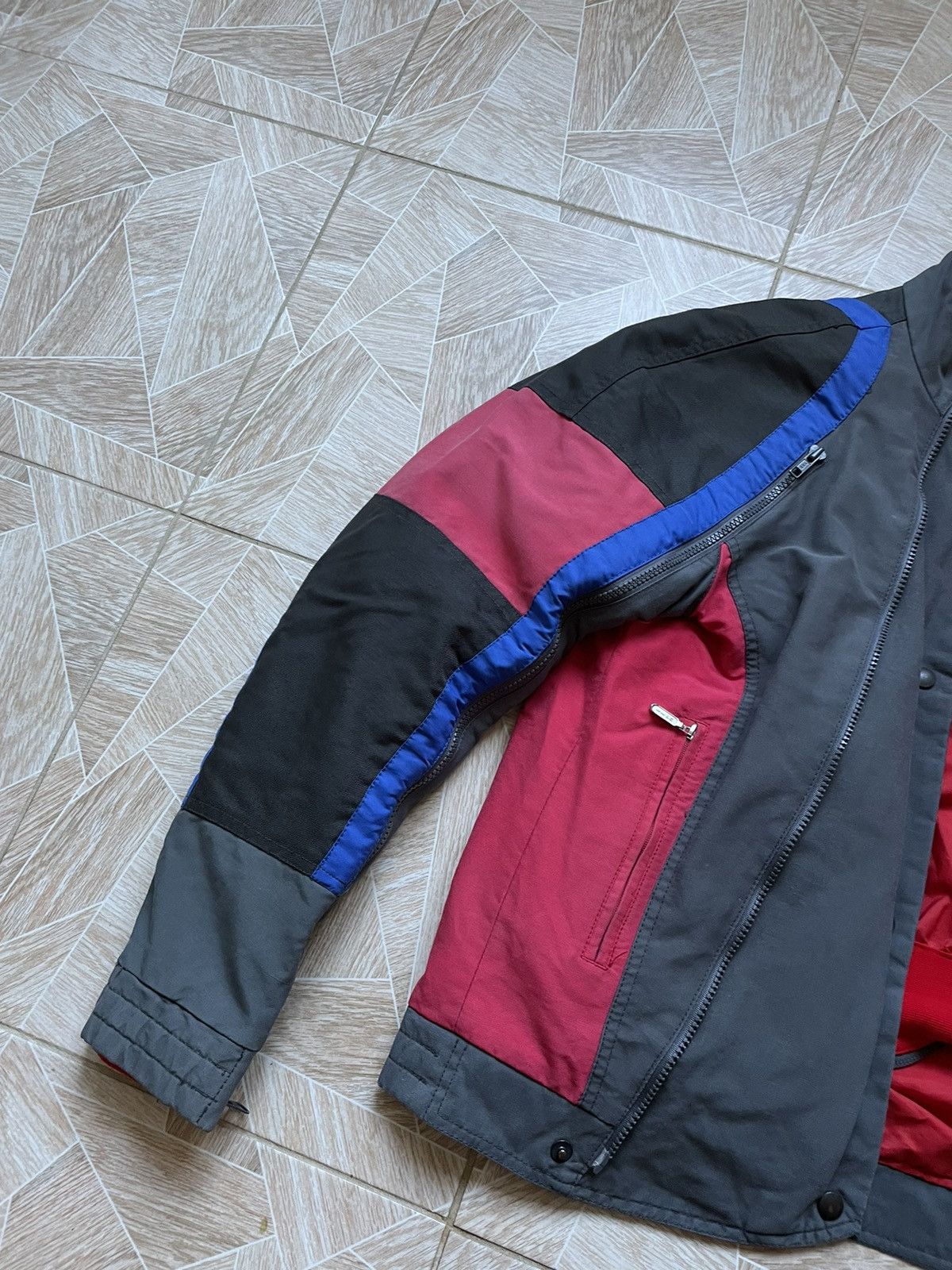 BMW × Goretex × Vintage Retro Opti 80s BMW Vintage Goretex Biker Protection Jacket Size US M / EU 48-50 / 2 - 5 Thumbnail