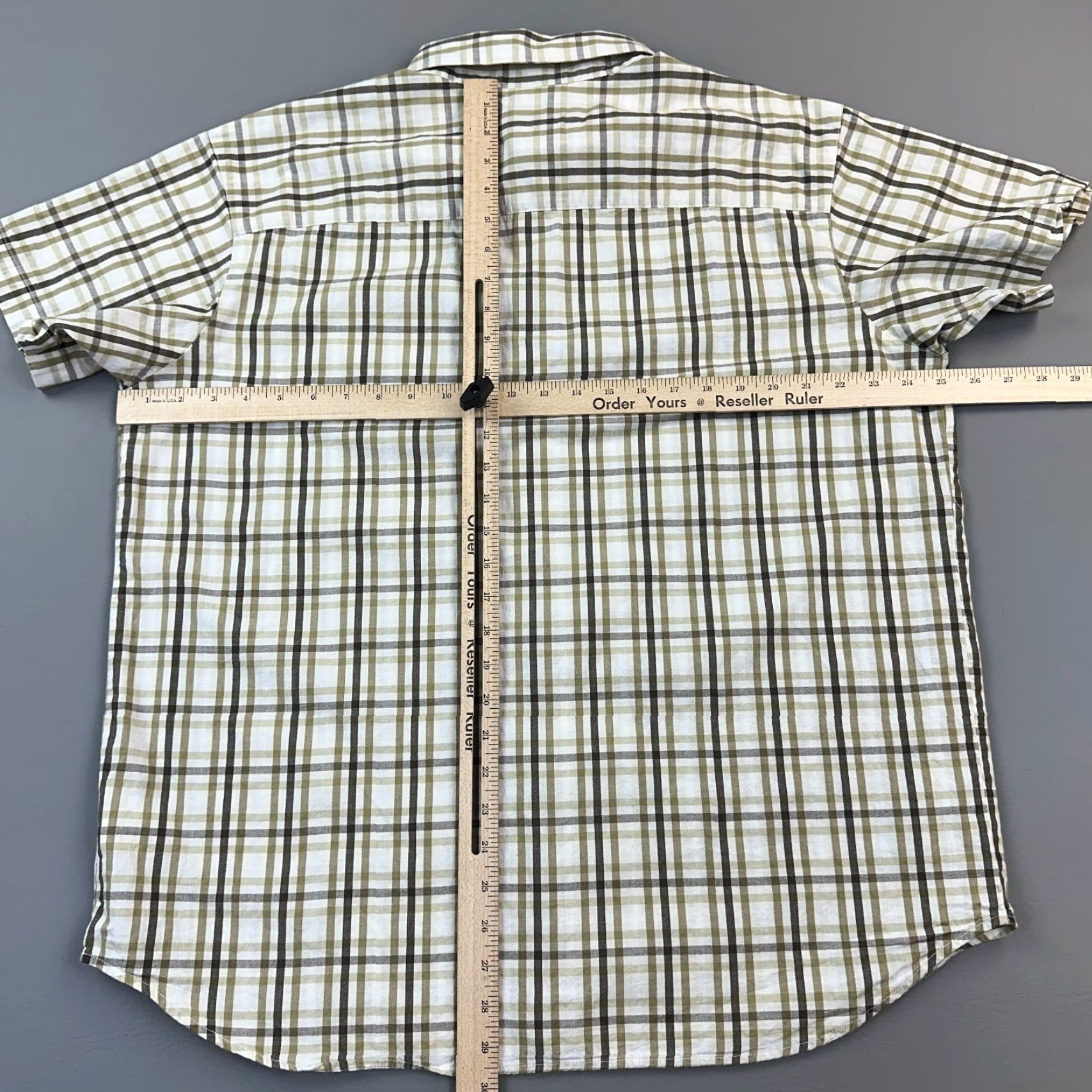 Vintage Columbia Rapid Rivers II Shirt Mens XL Green Plaid Short Sleeve Hiking Outdoor Jacket Style Button-Down Shirt Size US XL / EU 56 / 4 - 6 Thumbnail