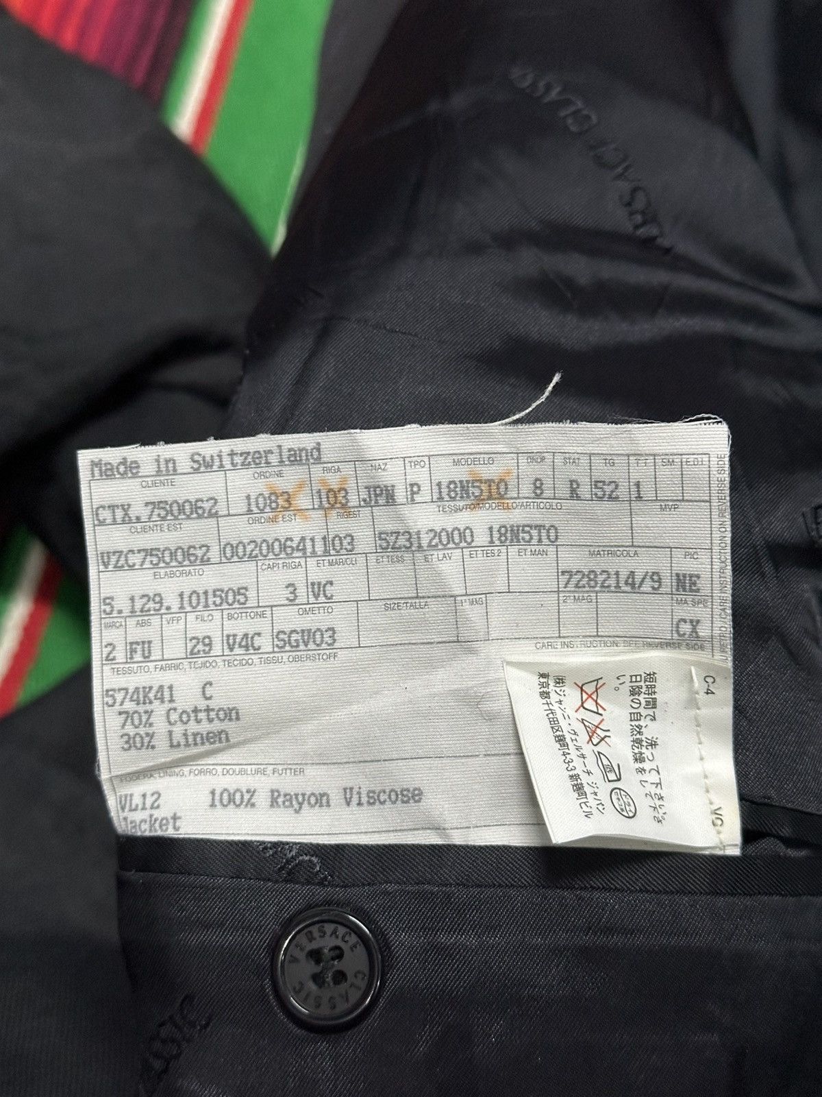 Versace Versace Classic suits Small Faded. Size 38L - 15 Thumbnail