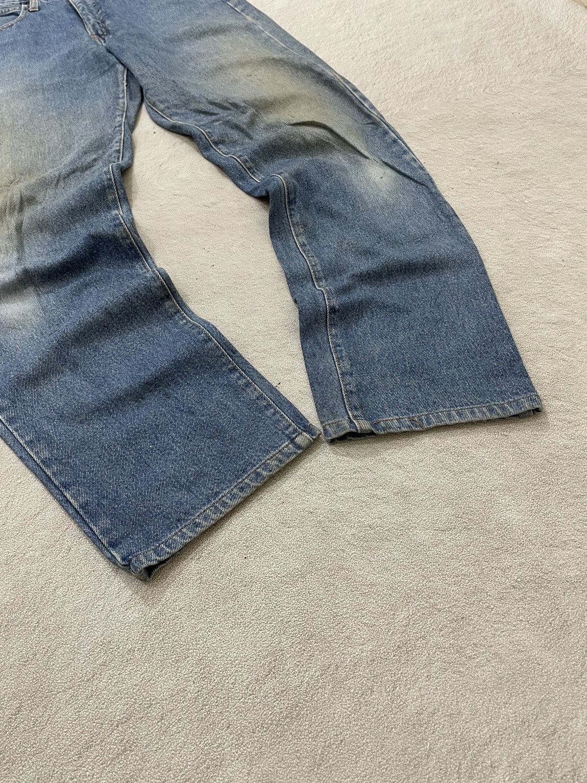 Japanese Brand 2000s Armani Mudwash Jeans Slim Fit Y2K Size US 30 / EU 46 - 3 Thumbnail