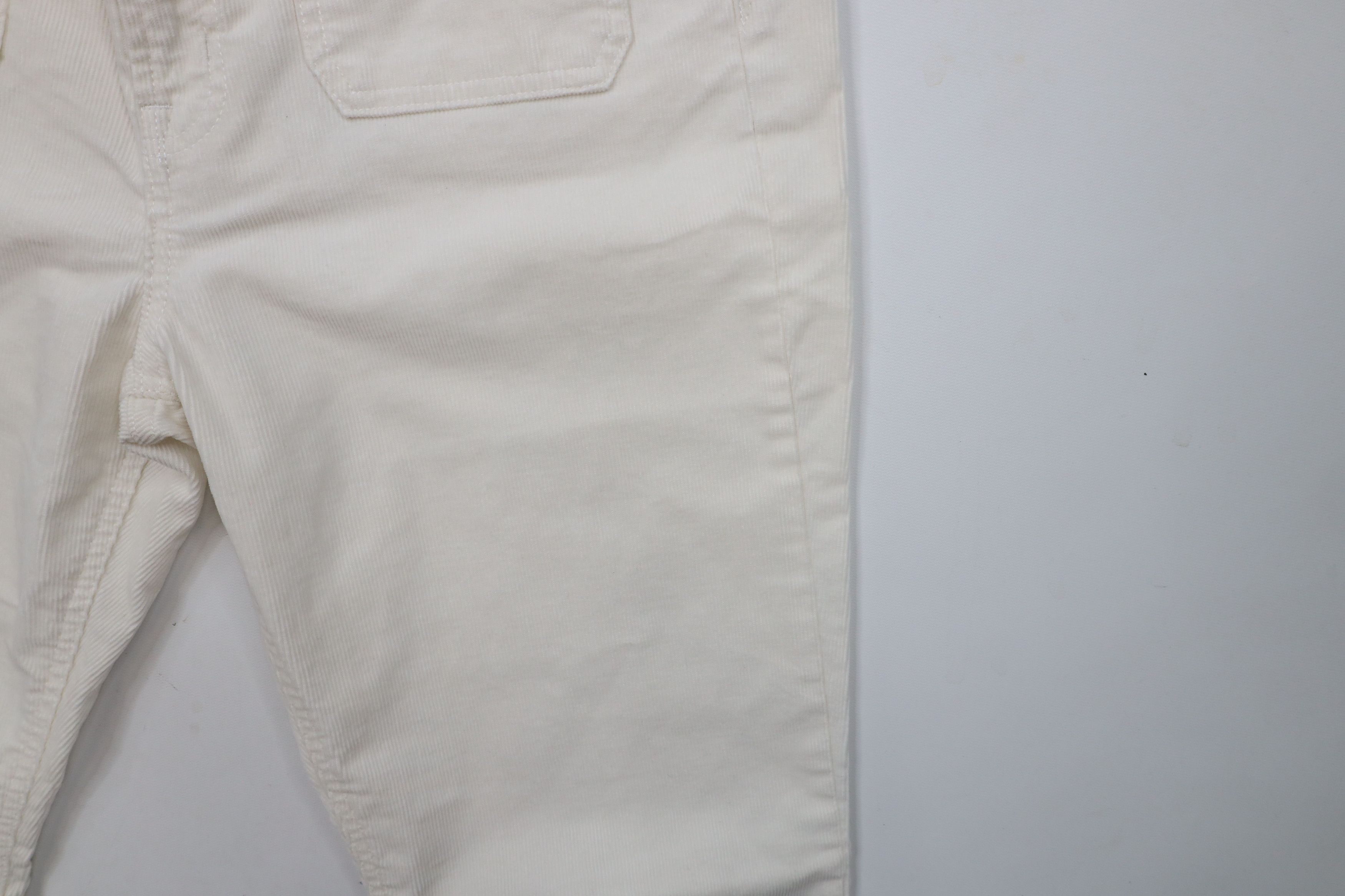 Gap × Vintage Vintage Y2K Gap Flare High Rise Corduroy Chino Pants Cream Size 32" / US 10 / IT 46 - 7 Thumbnail