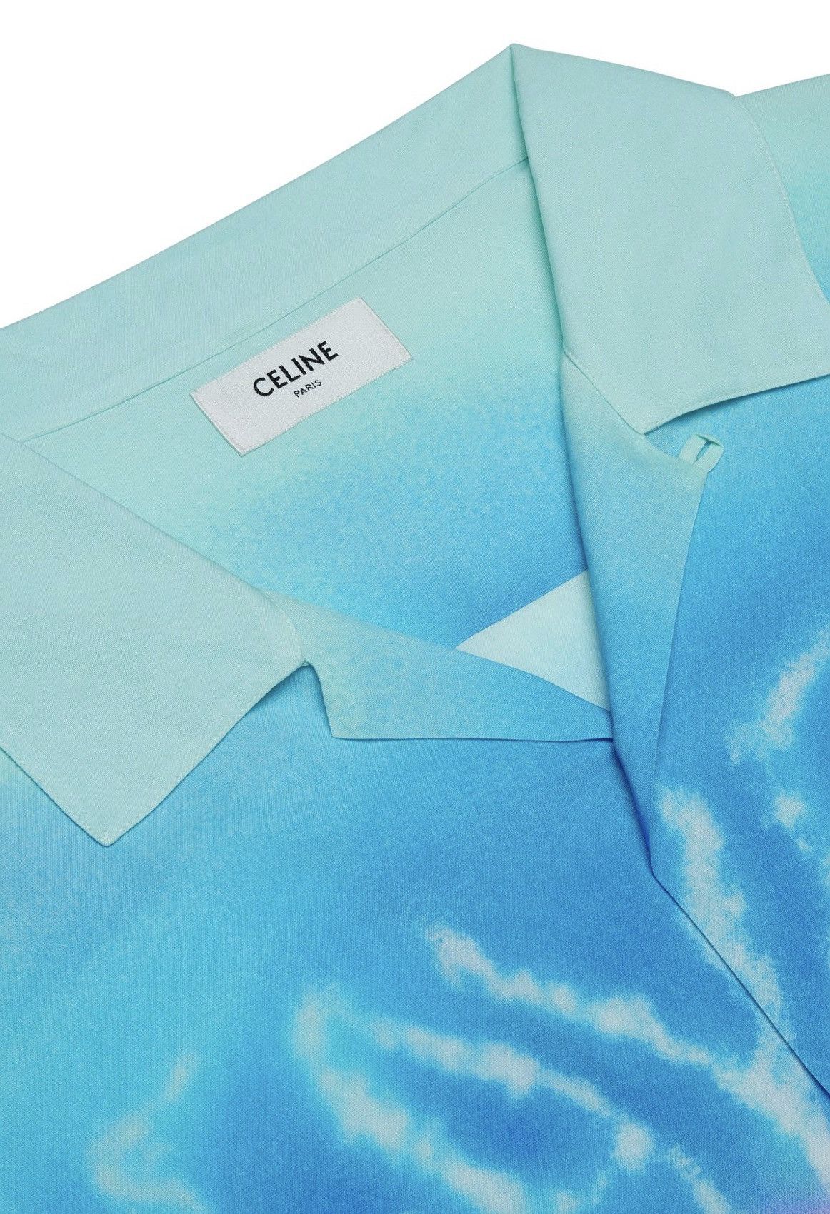 Celine x Marcelo Lavin Heavenly Days Shirt in Viscose Size US L / EU 52-54 / 3 - 3 Thumbnail