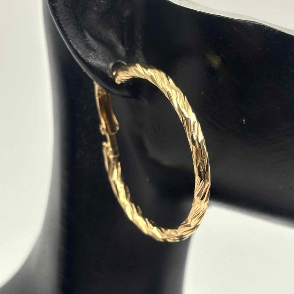 Other Retro Gold Hoops Size ONE SIZE - 2 Thumbnail