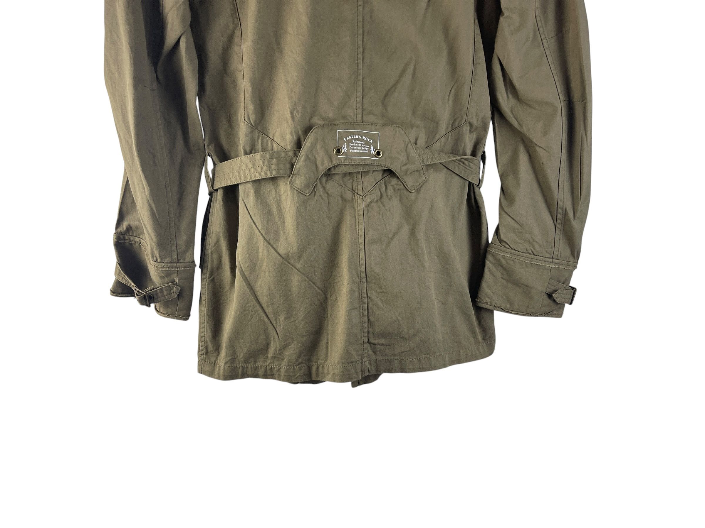 PPFM Vintage PPFM Eastern Rock Hooded Military Utility Jacket Size US S / EU 44-46 / 1 - 10 Thumbnail