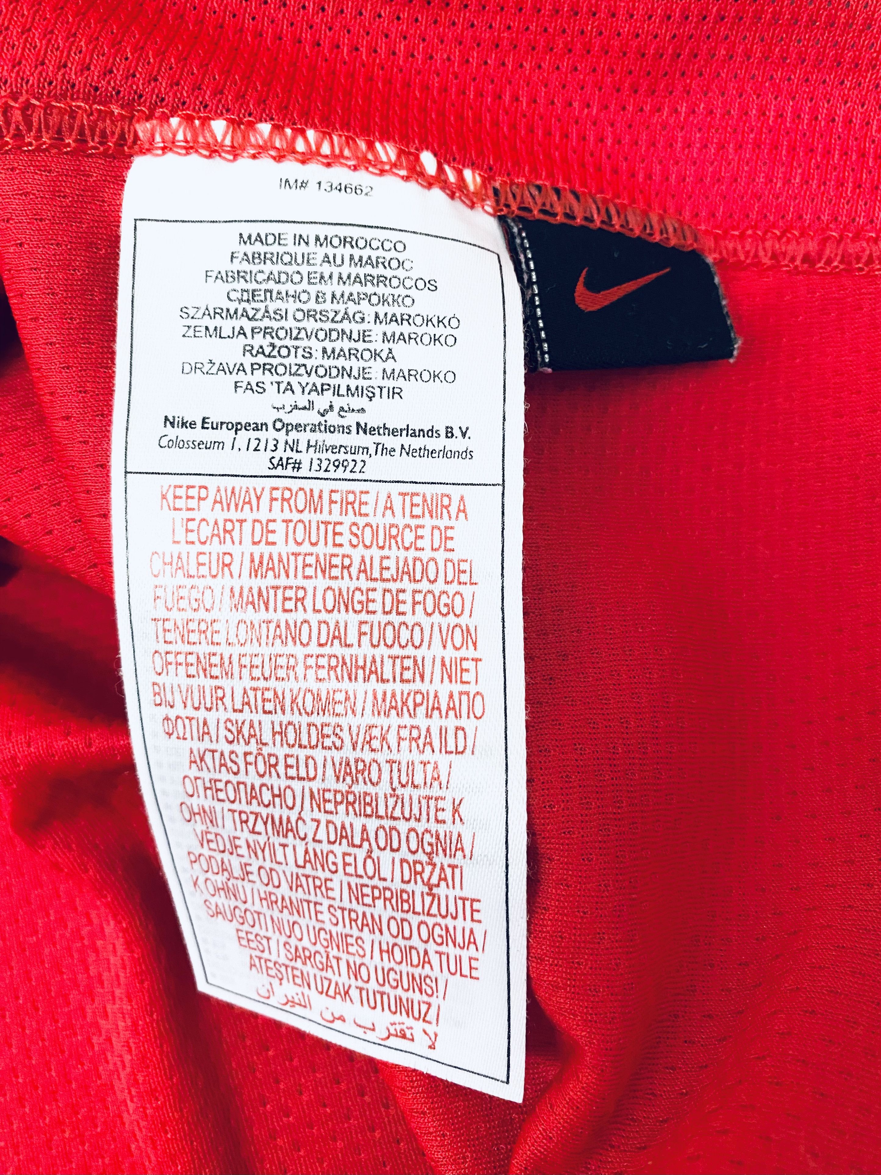 Nike Manchester United *Ronaldo* League Home Jersey 2007 / 2009 Size US S / EU 44-46 / 1 - 12 Thumbnail