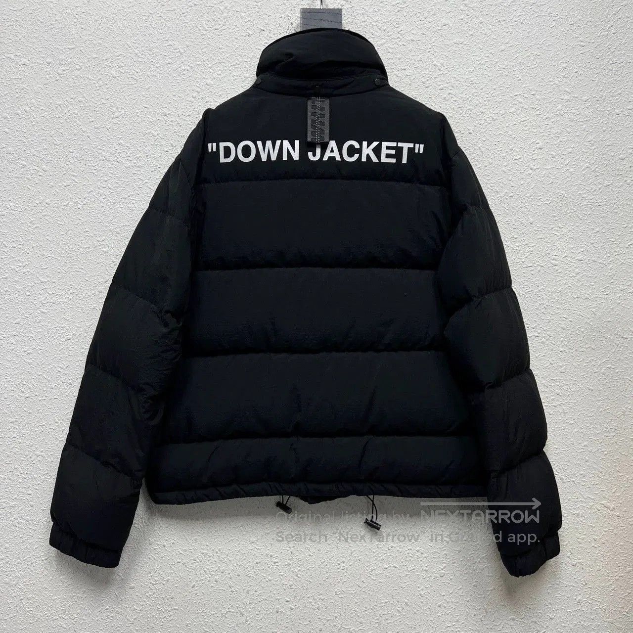 Off-White off white padded down jacket in black. Size US L / EU 52-54 / 3 - 2 Thumbnail