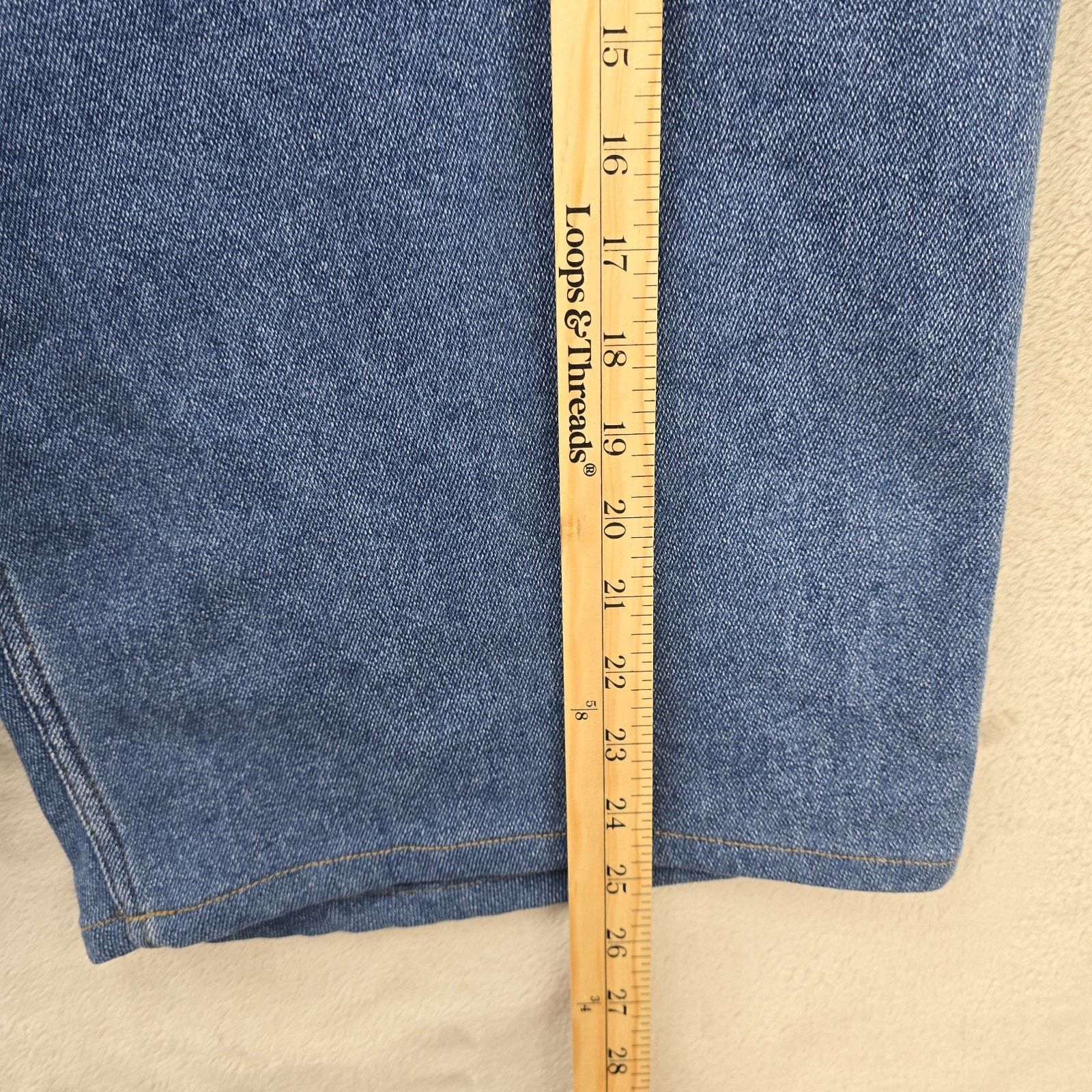 Other Vintage Hombre Denim Shorts 38 (Fits 42x15) Blue Y2K Chicano Size US 42 / EU 58 - 13 Thumbnail