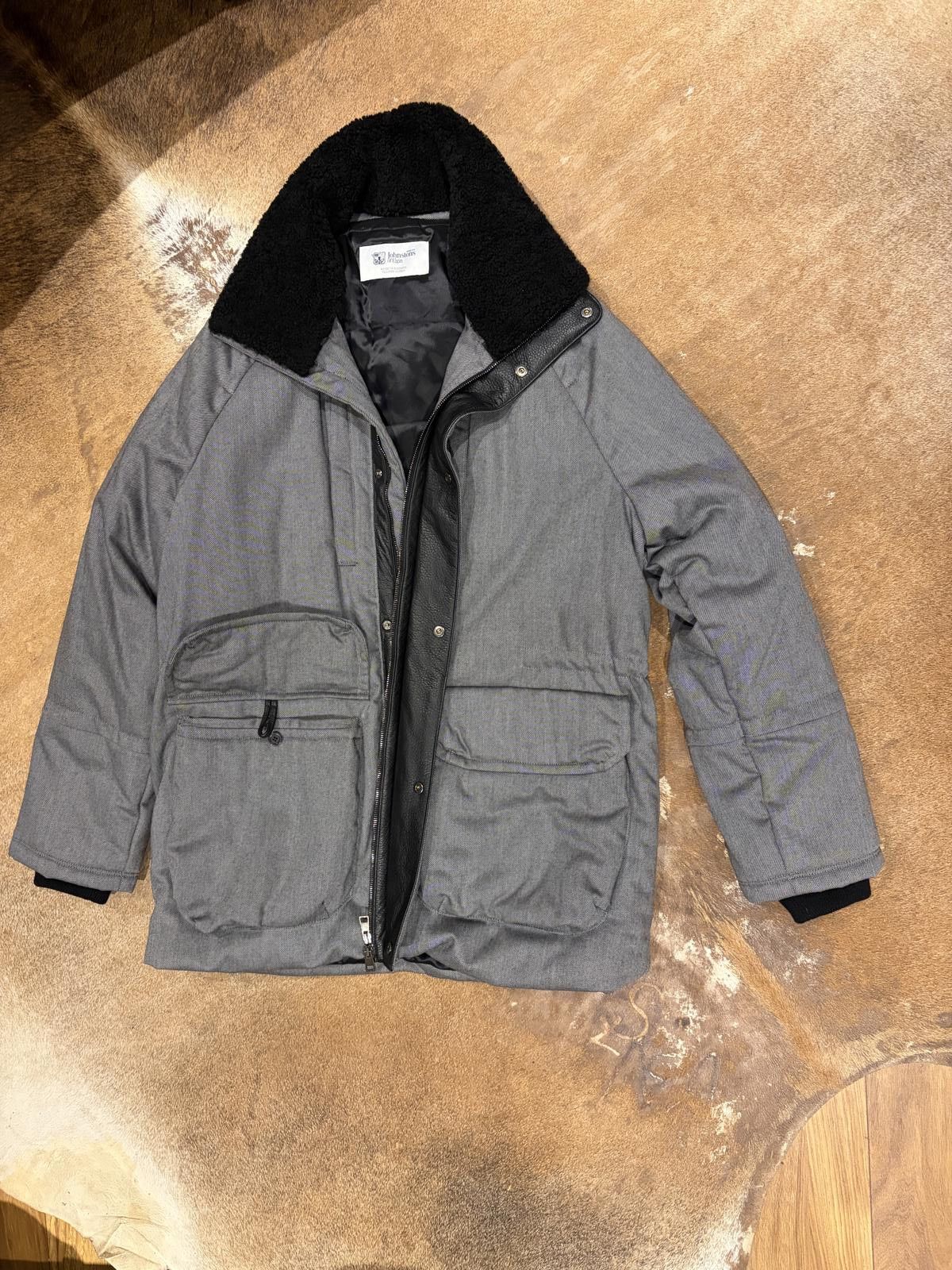 Johnstons Of Elgin Johnstons of Elgin Down Parka with Shearling Collar Size US L / EU 52-54 / 3 - 6 Thumbnail