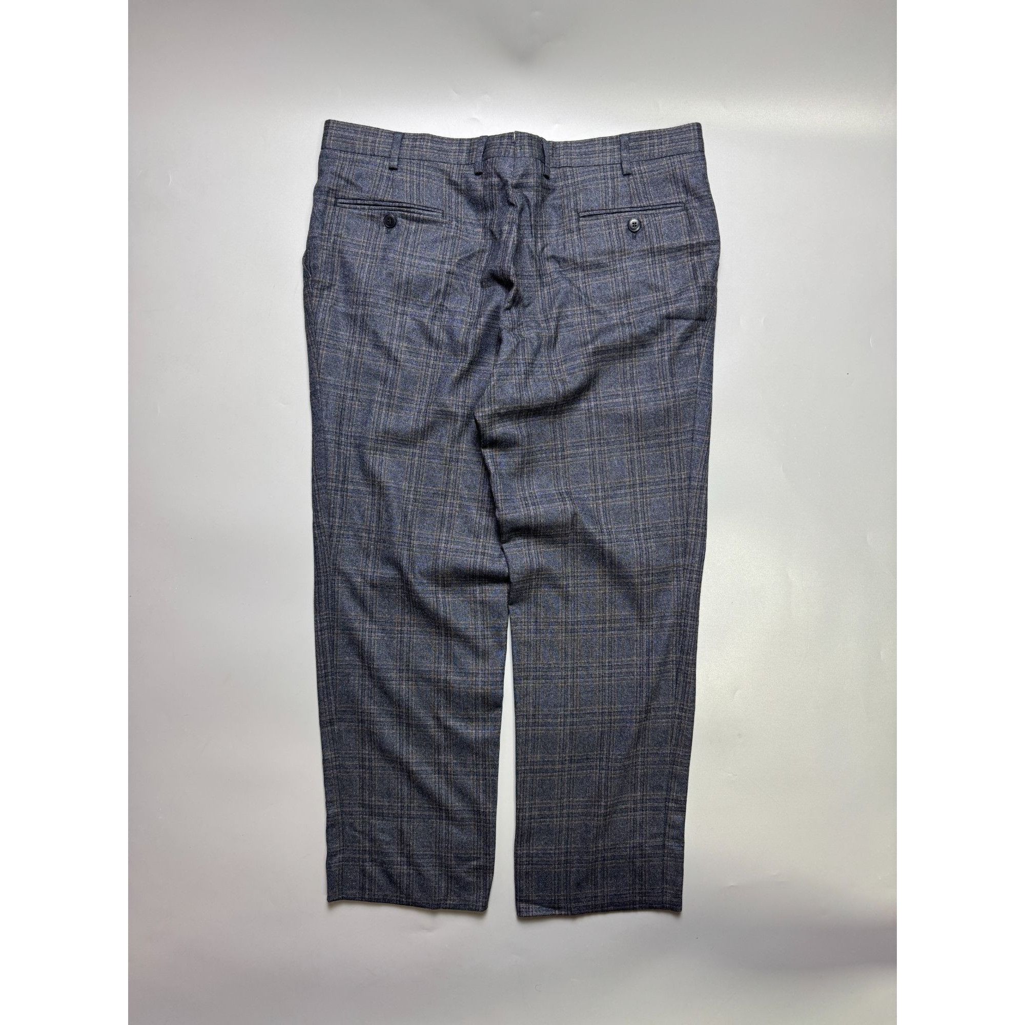 Brioni Brioni Moena Checkered Wool Trousers Pants Size US 36 / EU 52 - 9 Thumbnail