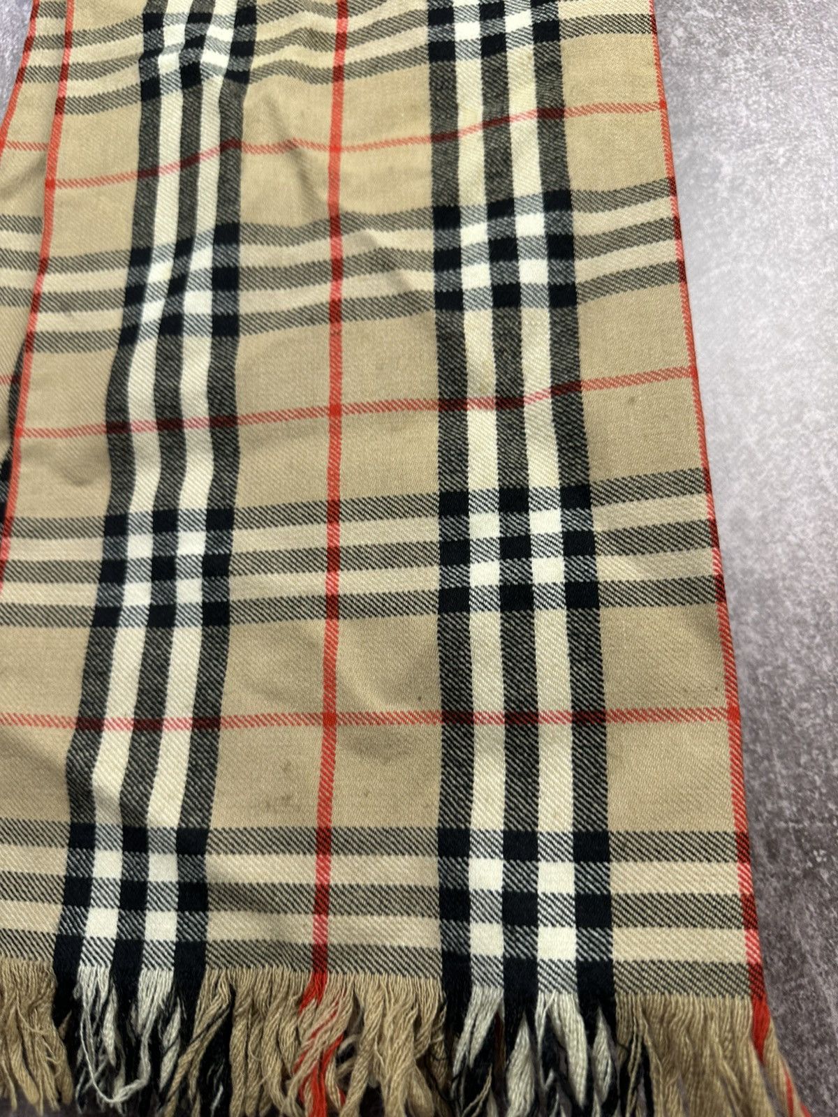 Burberry BURBERRY SCARF VINTAGE 70-80s Size ONE SIZE - 10 Thumbnail