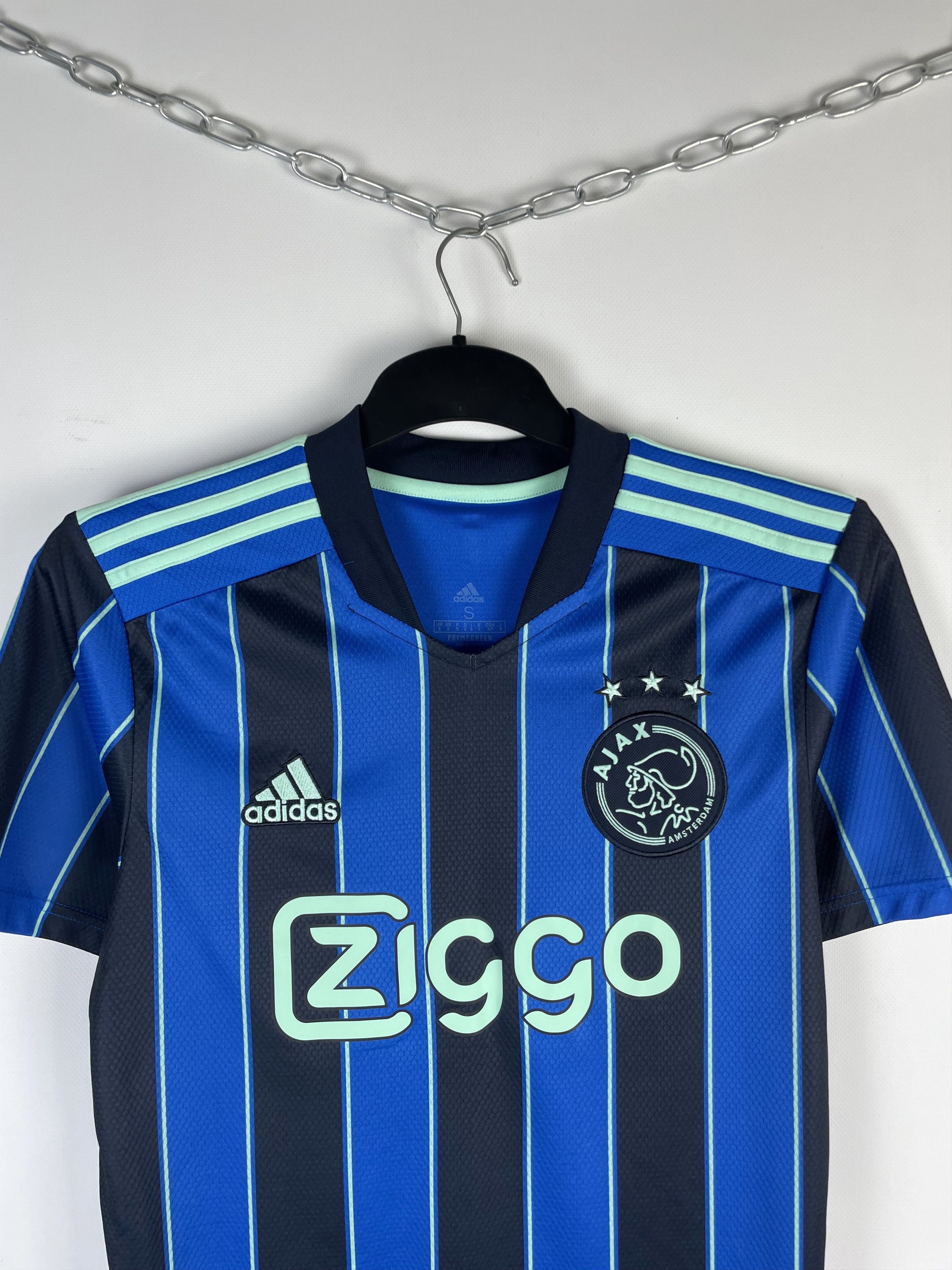 Adidas Ajax 2021-2022 Away Soccer Jersey Football Kit Shirt Size US S / EU 44-46 / 1 - 3 Thumbnail