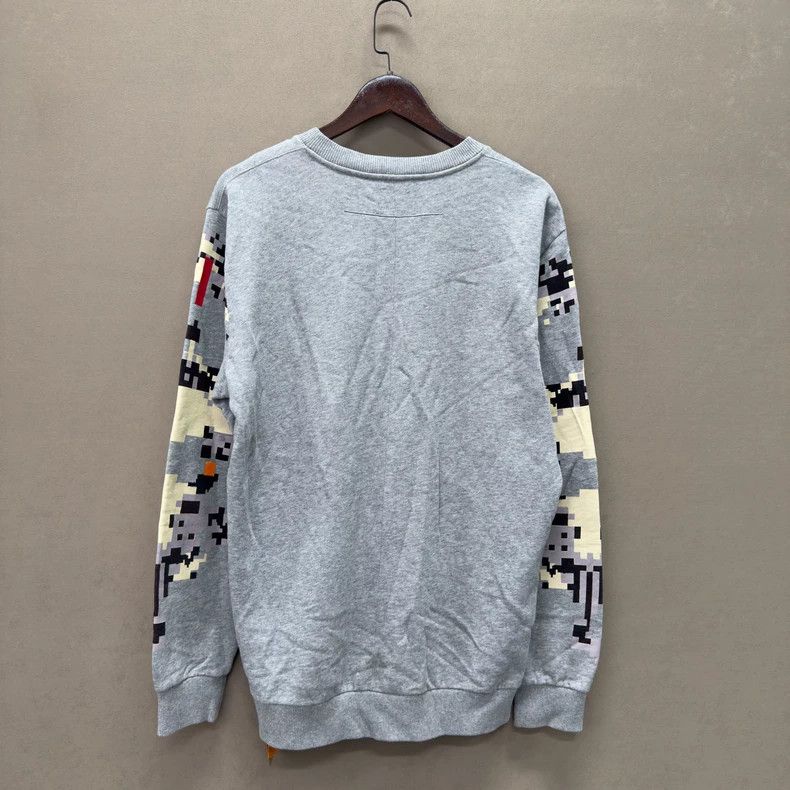 Givenchy Givenchy Gray fleece mosaic sweater Size US S / EU 44-46 / 1 - 4 Thumbnail