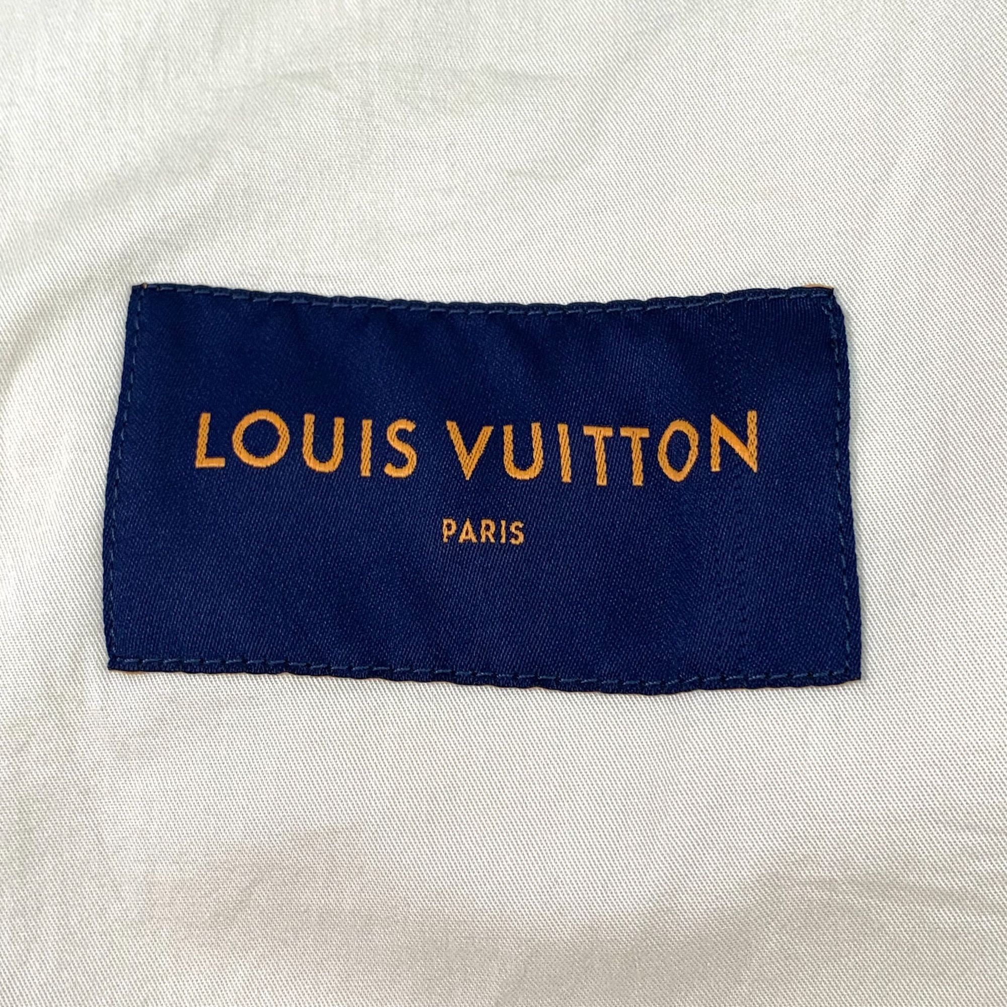 Louis Vuitton Louis Vuitton Embossed Monogram Beige Cotton Jacket Size US L / EU 52-54 / 3 - 5 Thumbnail