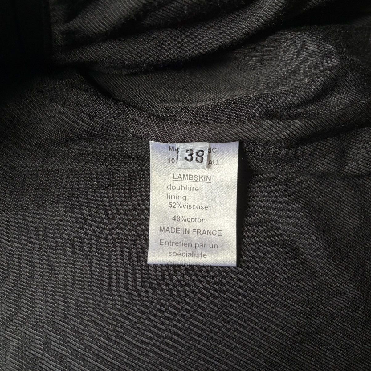 Balmain Balmain SS10 Military Patch Leather Blazer Jacket | Size 38 Size 38R - 12 Thumbnail