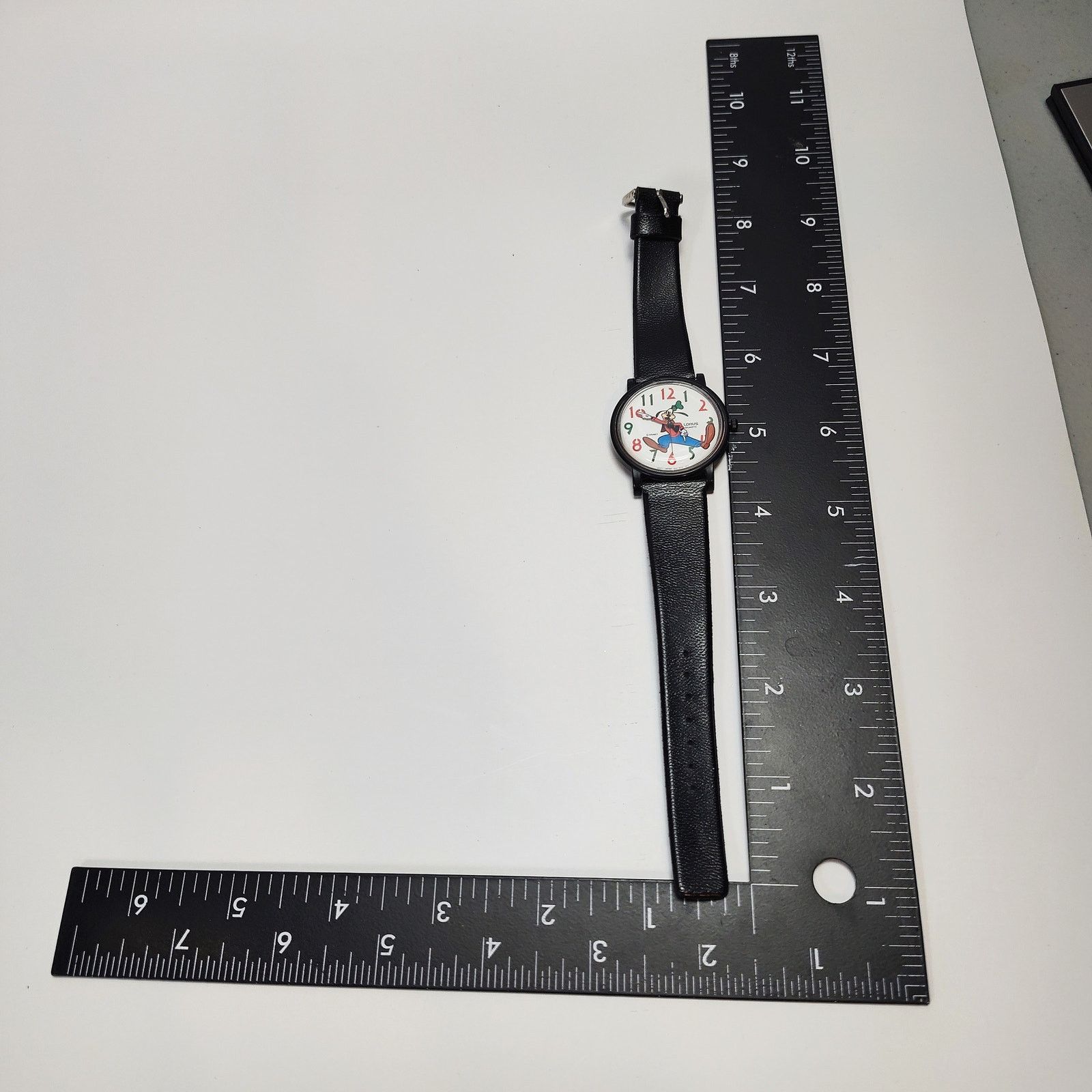 Disney Lorus Goofy Disney Watch Red Green Numbers Vintage Size ONE SIZE - 5 Thumbnail