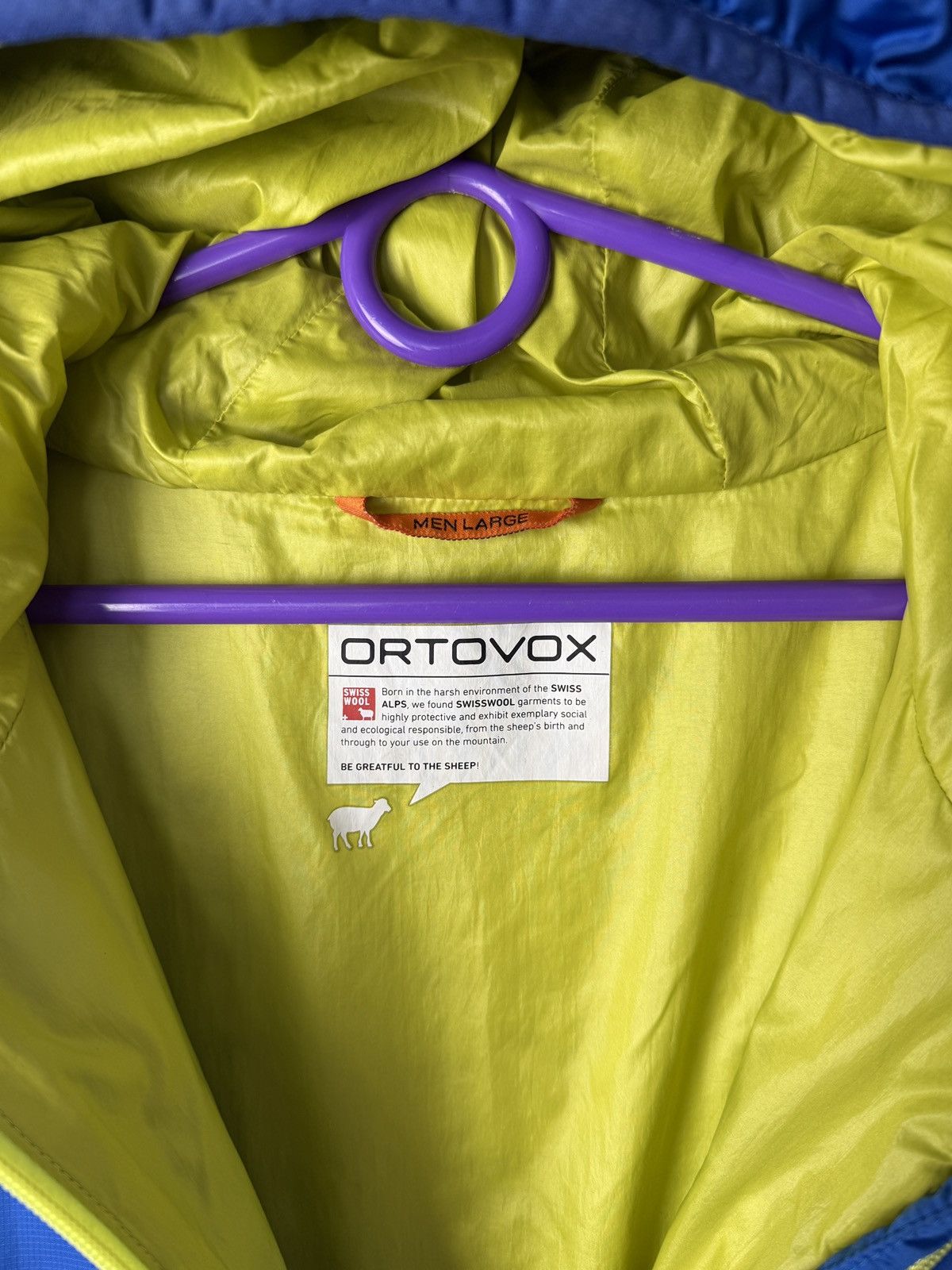 ORTOVOX Ortovox Swisswool Shell Jacket ArcTeryx Style Size US L / EU 52-54 / 3 - 16 Thumbnail