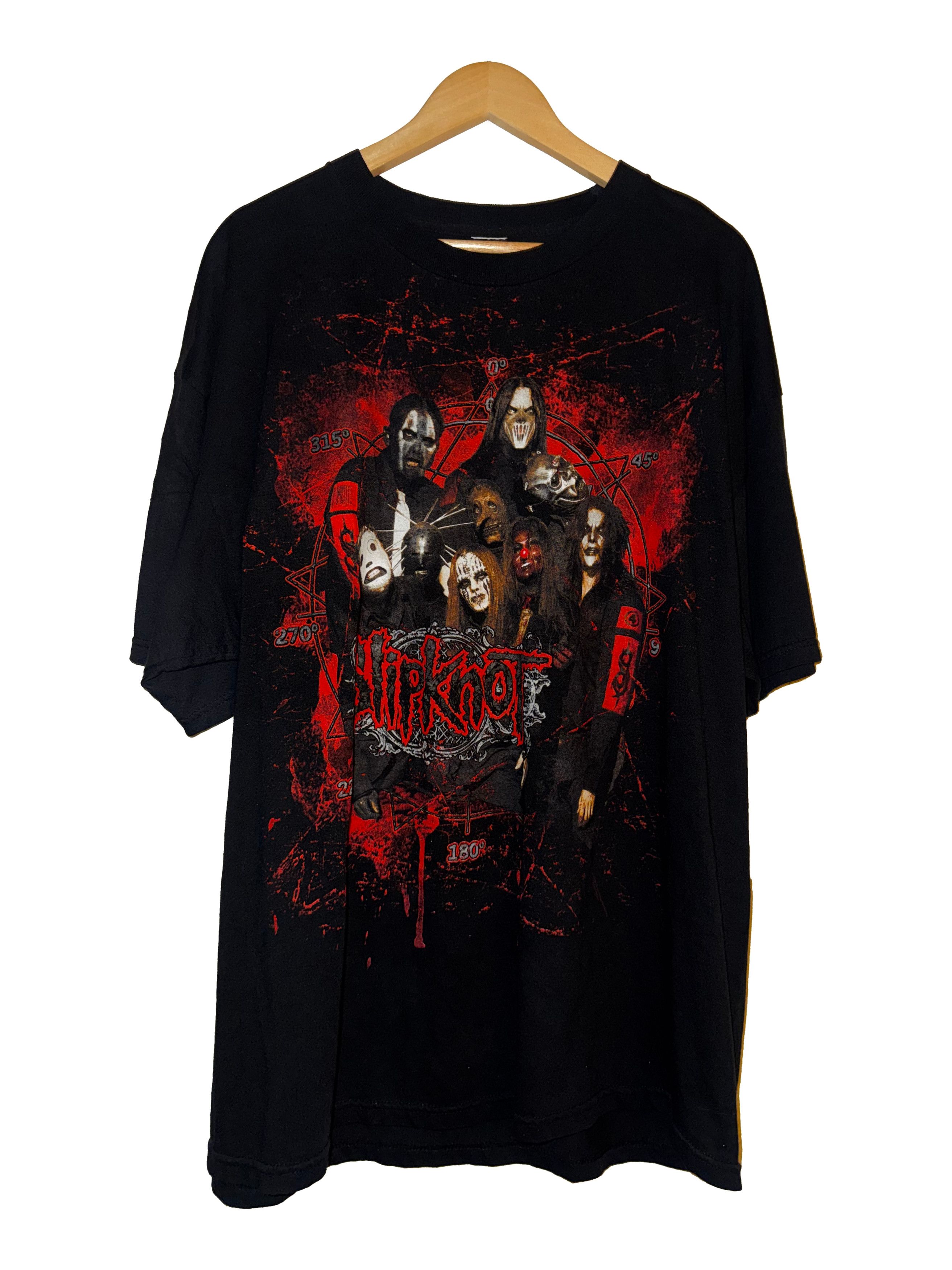 Vintage Slipknot 9-Pointed Star T-Shirt Size US XL / EU 56 / 4 - 2 Thumbnail