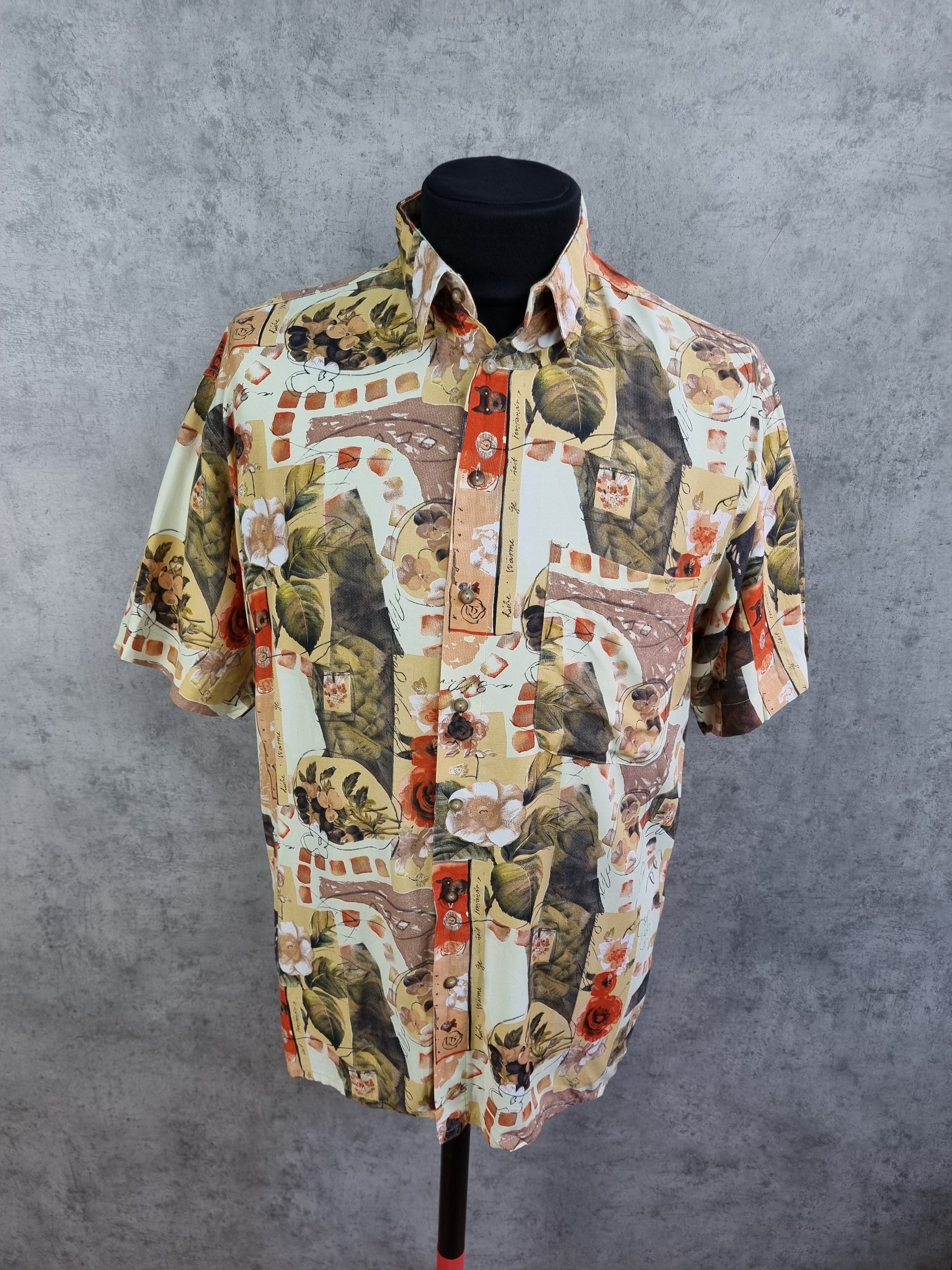 Vintage 90s Vintage Hawaiian Shirt Size US M / EU 48-50 / 2 - 14 Thumbnail