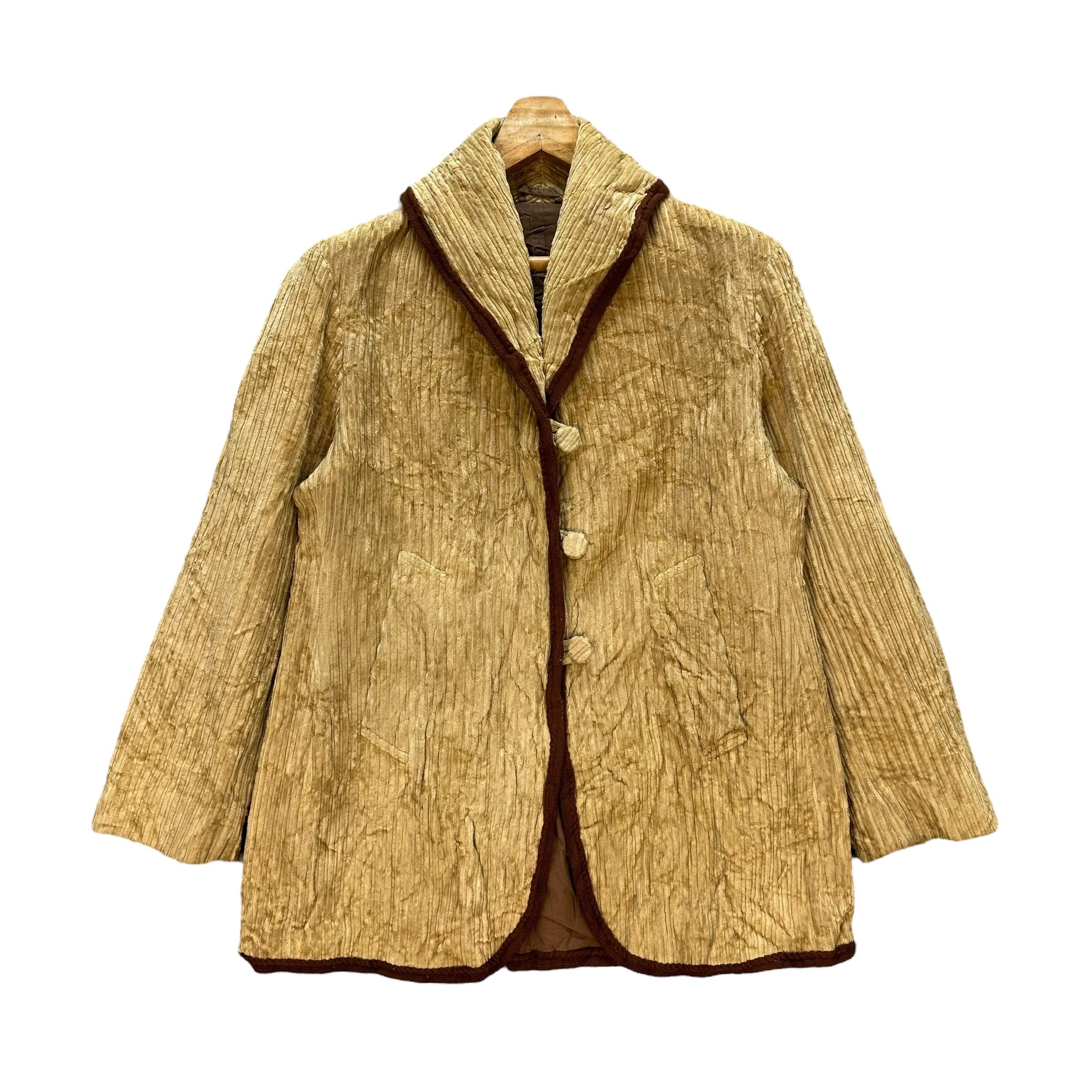Japanese Brand GIGLI Made in Japan Women’s Corduroy Jacket #A46-1079 Size M / US 6-8 / IT 42-44 - 1 Thumbnail
