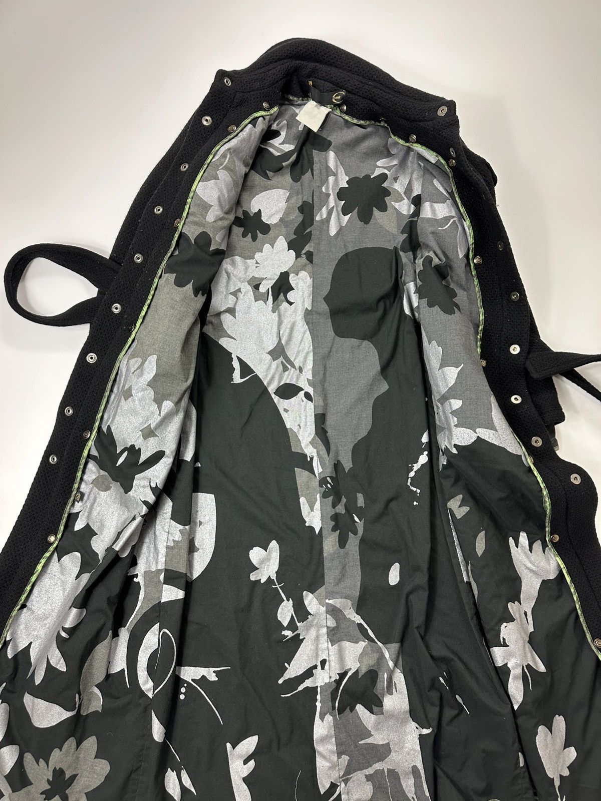 Just Cavalli Just Cavalli Heavy Coat Button Black 44 IT Size M / US 6-8 / IT 42-44 - 9 Thumbnail