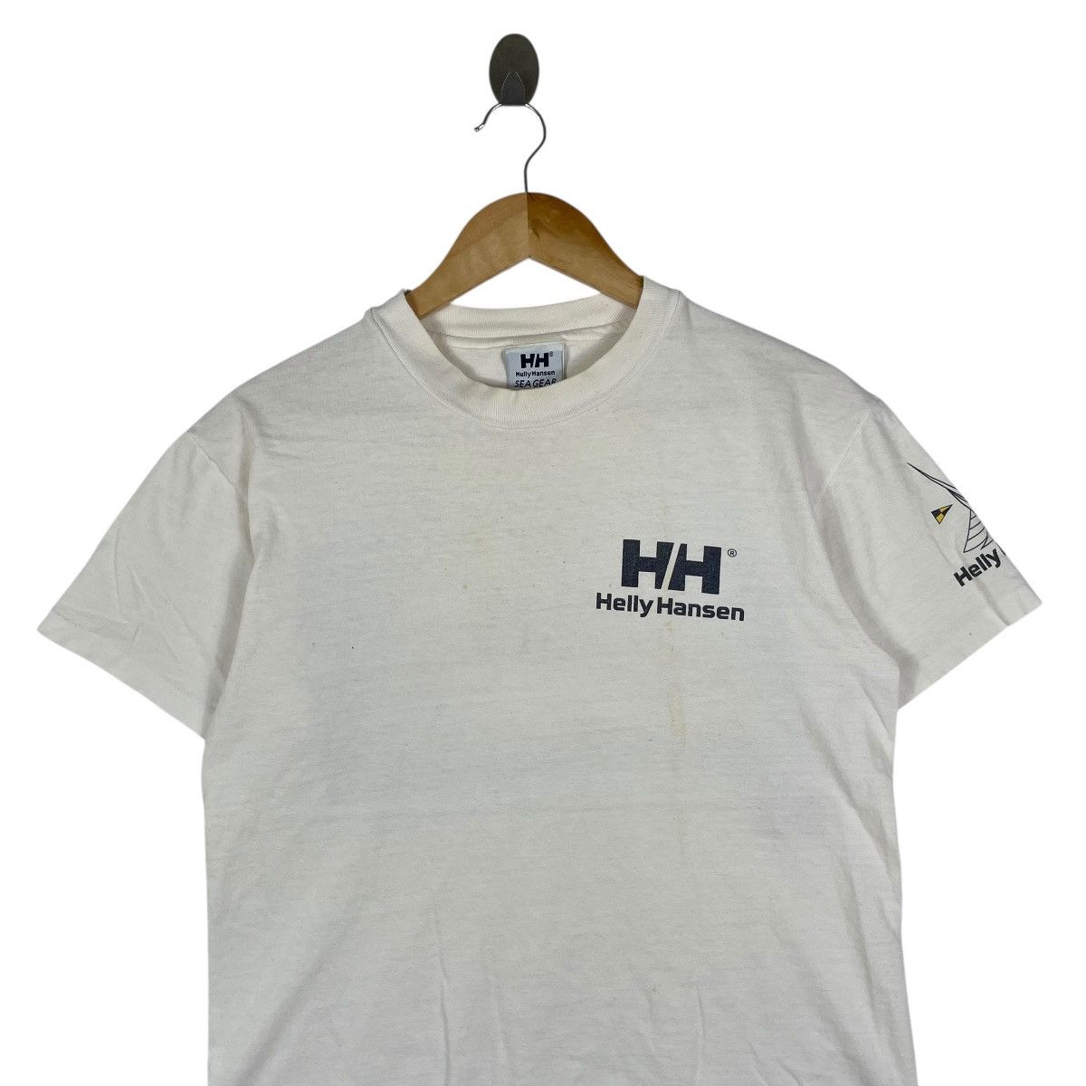Helly Hansen Vintage 90s Helly Hansen Sea Gear Tee Shirt Size US M / EU 48-50 / 2 - 5 Thumbnail