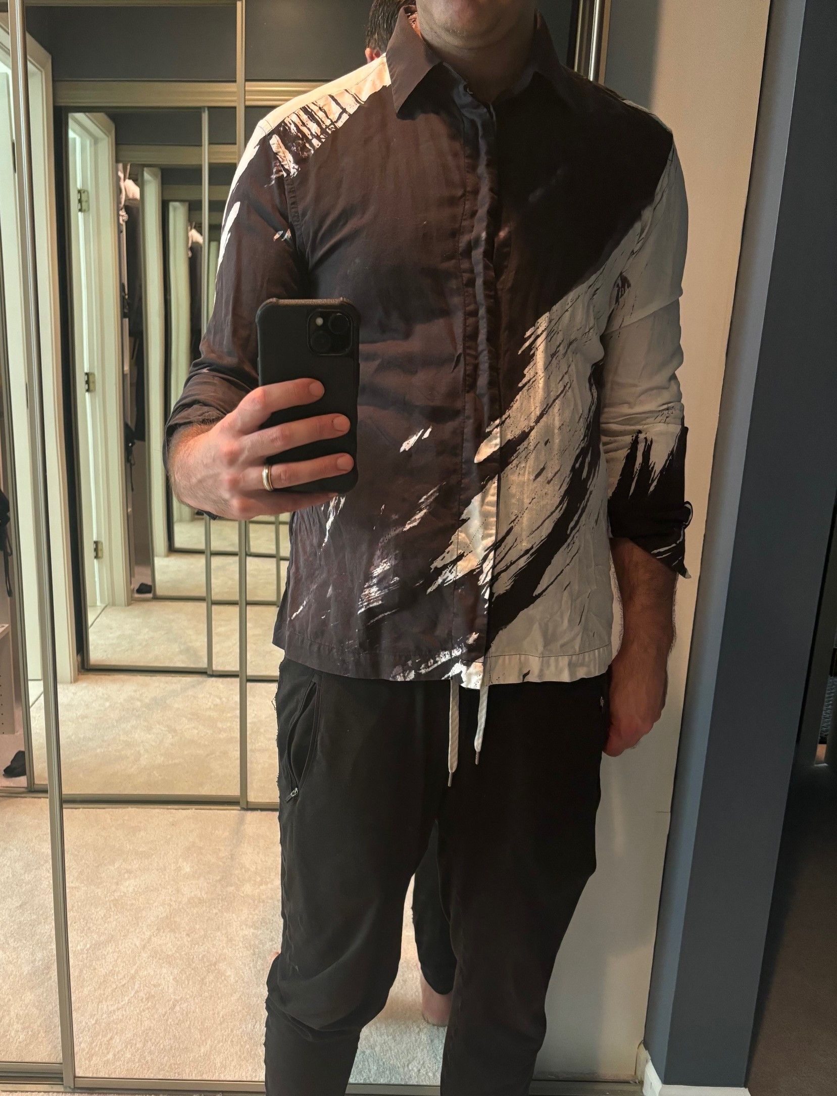 Issey Miyake 2019 AW Talon Shirt Size US M / EU 48-50 / 2 - 2 Thumbnail