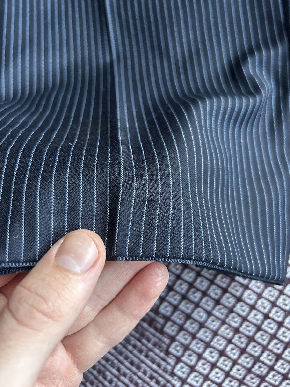 Hugo Boss Hugo Boss Striped Wool Suit Men’s Solid Style 48 Size Size 48R - 18 Thumbnail