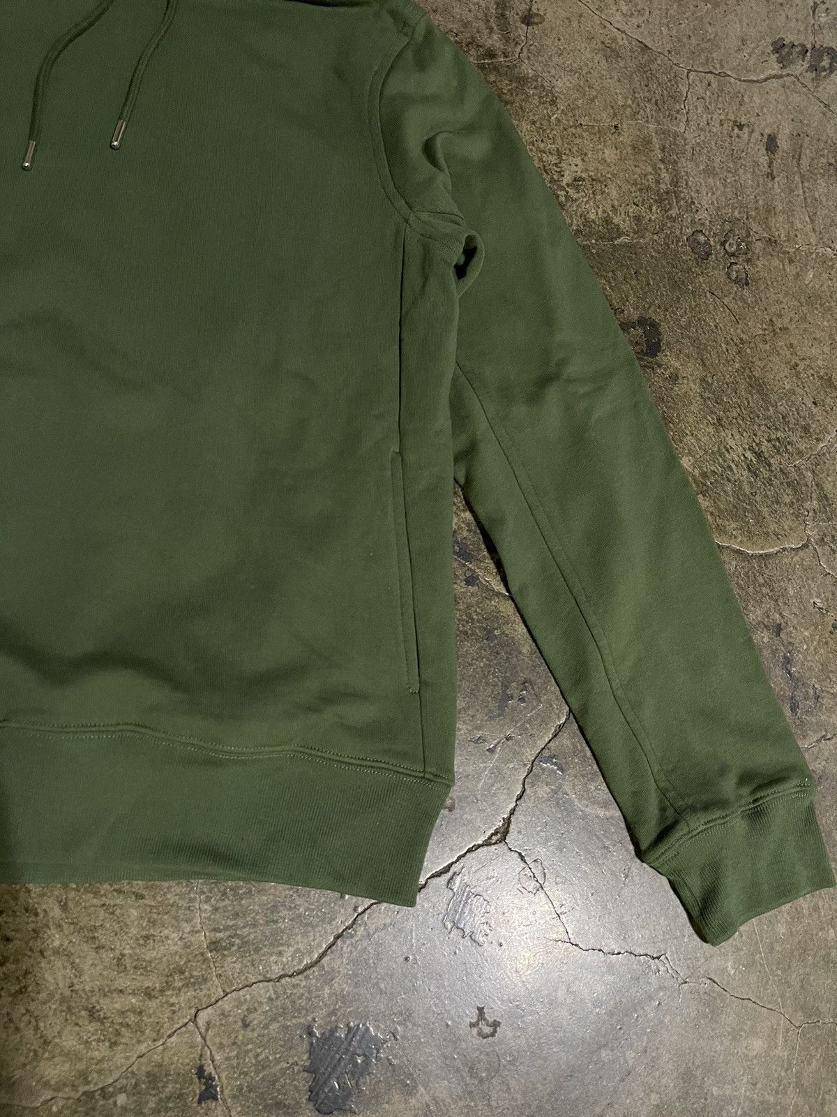 Dries Van Noten Dries Van Noten Green French Terry Hoodie Size US S / EU 44-46 / 1 - 3 Thumbnail