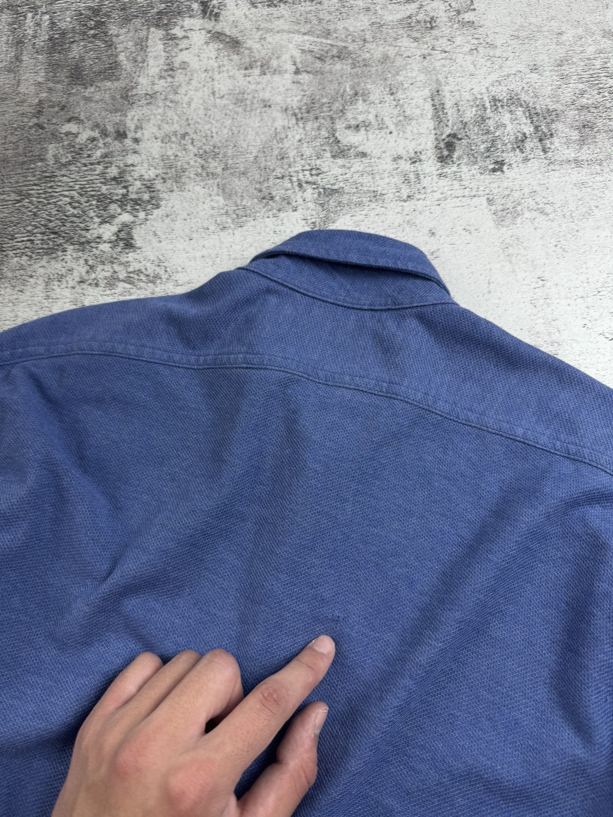 Polo Ralph Lauren Polo Ralph Lauren Knit Medium Basic Button Blue Oxford Classic LongSleeve Shirt Size US M / EU 48-50 / 2 - 10 Thumbnail