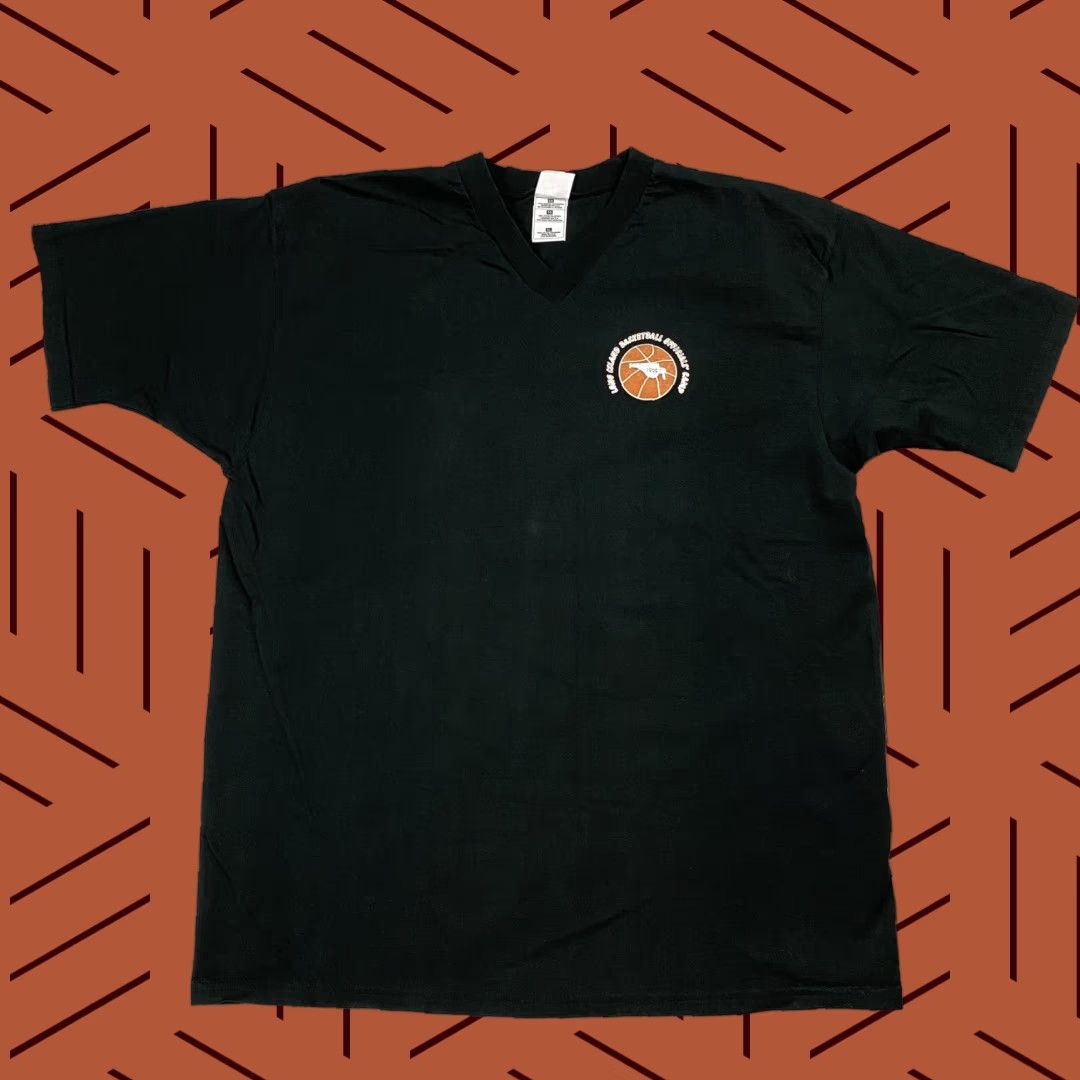 Fruit Of The Loom Vintage 1999 Long Island NY Basketball Officials' Camp Graphic T-Shirt XL Red Unisex 1970s Cotton Blend Size US XL / EU 56 / 4 - 1 Thumbnail