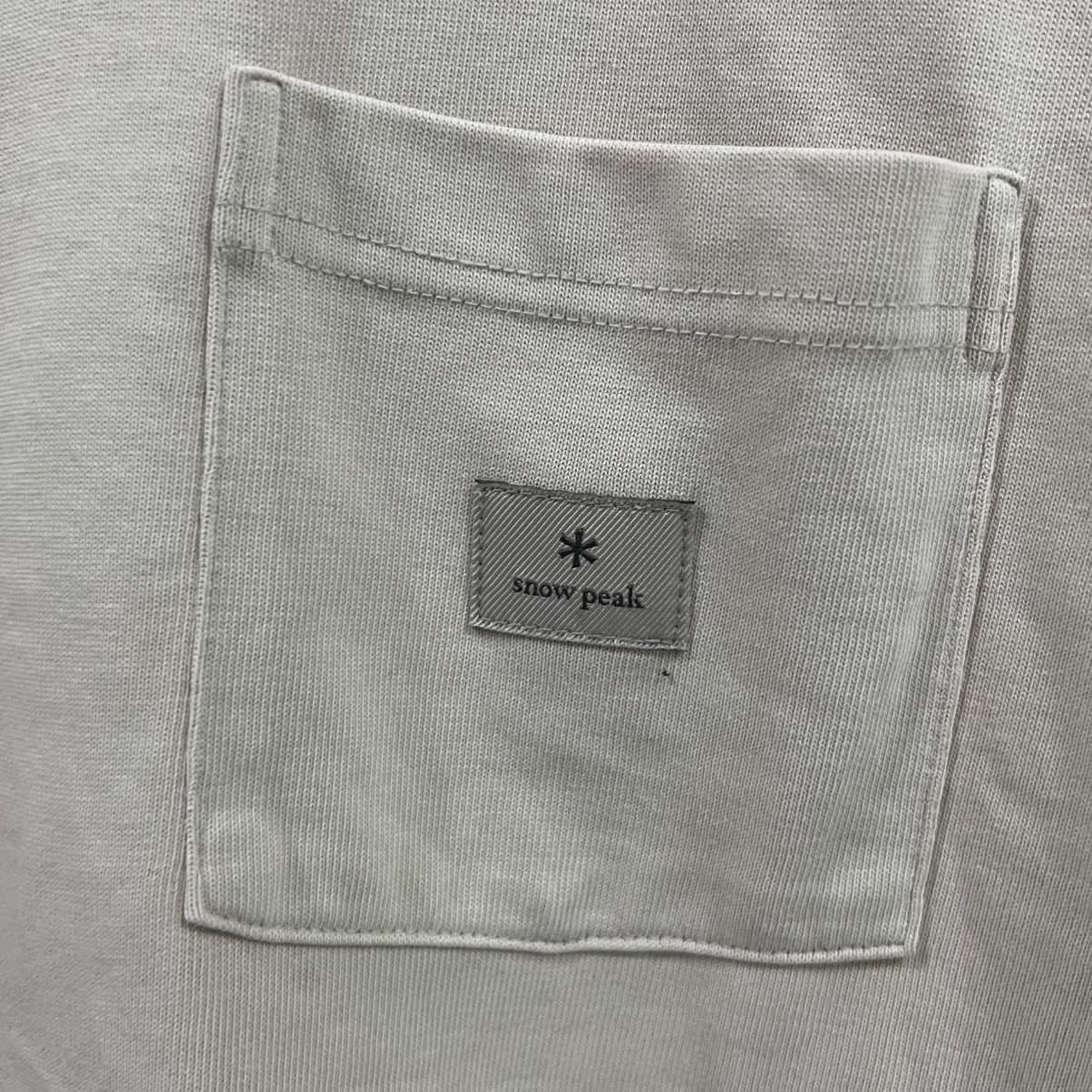 Snow Peak Snow Peak Pocket Tee Long Sleeve Size US M / EU 48-50 / 2 - 3 Thumbnail