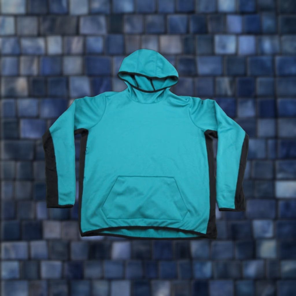 Nike Nike Therma Fit Pullover Hoodie Women’s XL Blue Logo Sweatshirt Sports Activewear Pullover Hooded Mens? Women? Size XL / US 12-14 / IT 48-50 - 1 Thumbnail