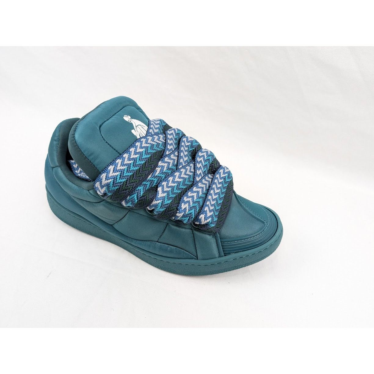 Lanvin o1rshd1 Curb XL Sneakers in Forest Size US 8 / EU 41 - 2 Thumbnail
