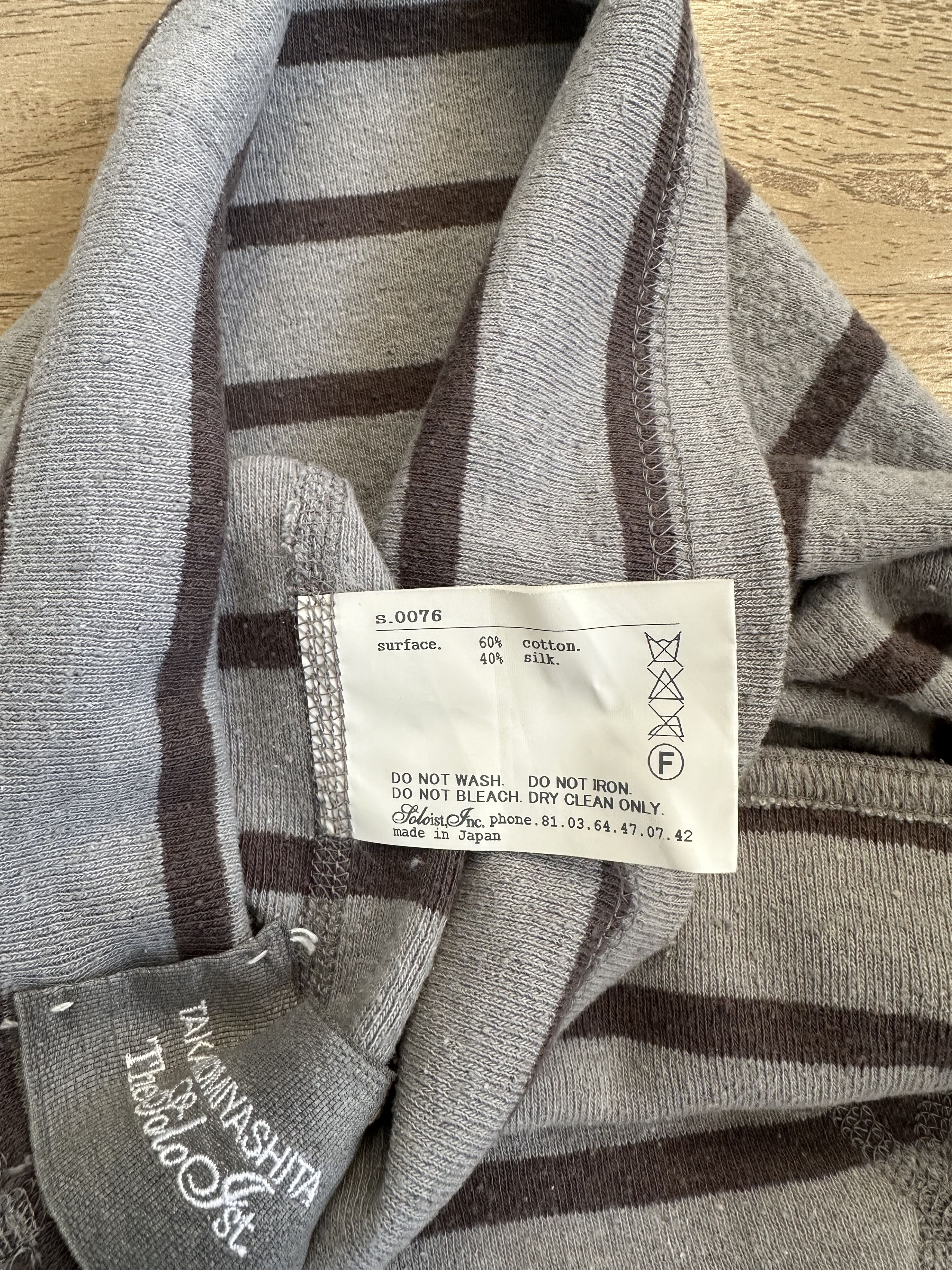 Takahiromiyashita The Soloist. SS11 Neckwarmer Size ONE SIZE - 3 Thumbnail
