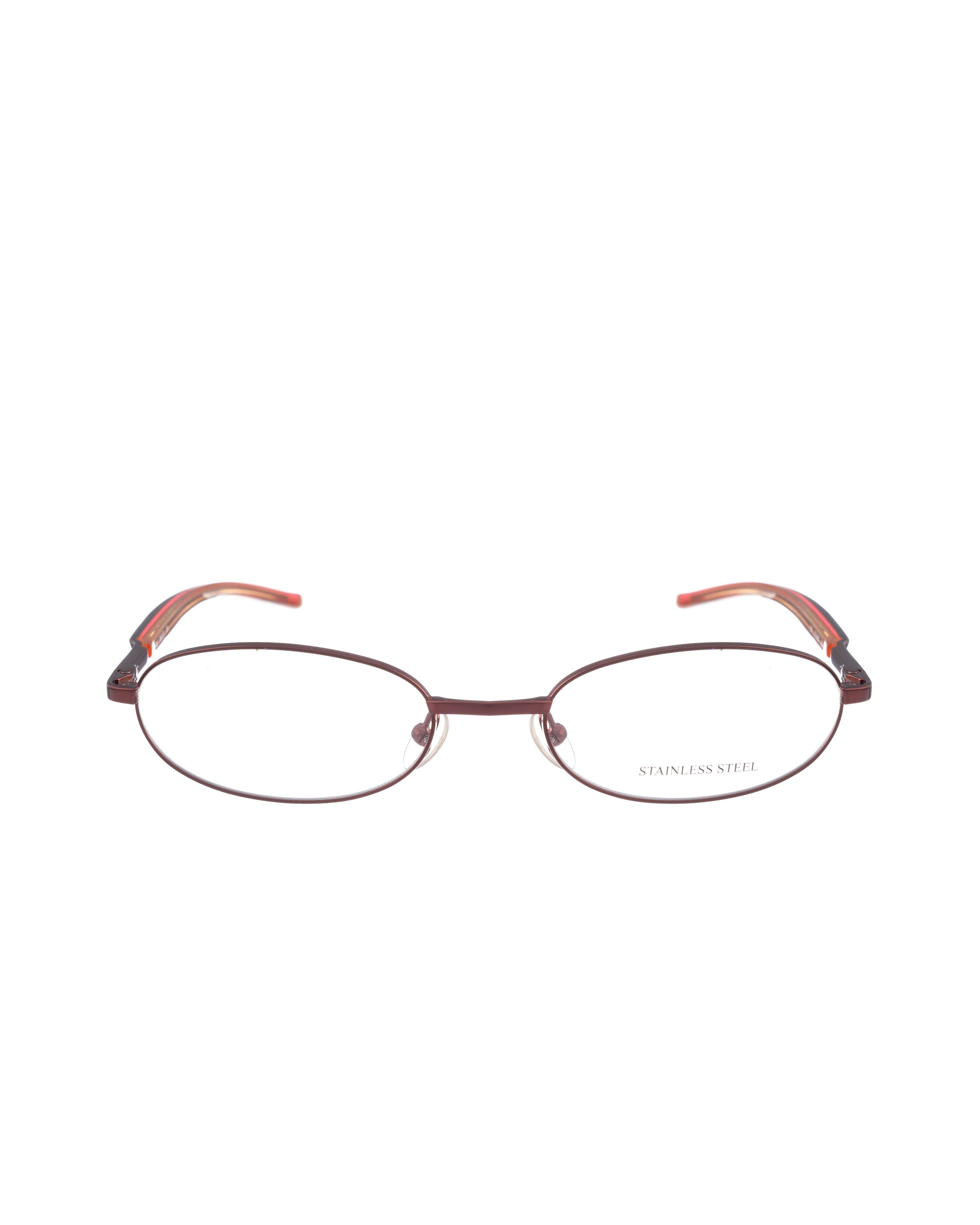 Diesel Diesel 90s Oval Thin Metallic Burgundy Glasses Size ONE SIZE - 2 Thumbnail